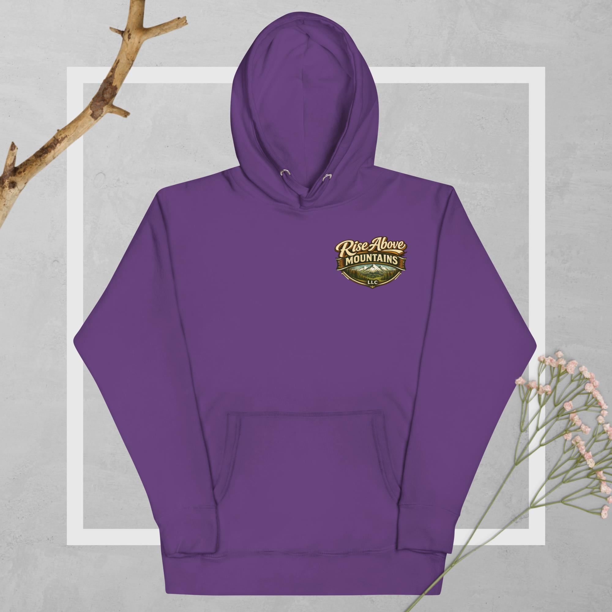 Unisex "Claim your victory" Hoodie - Rise Above Mountains LLC