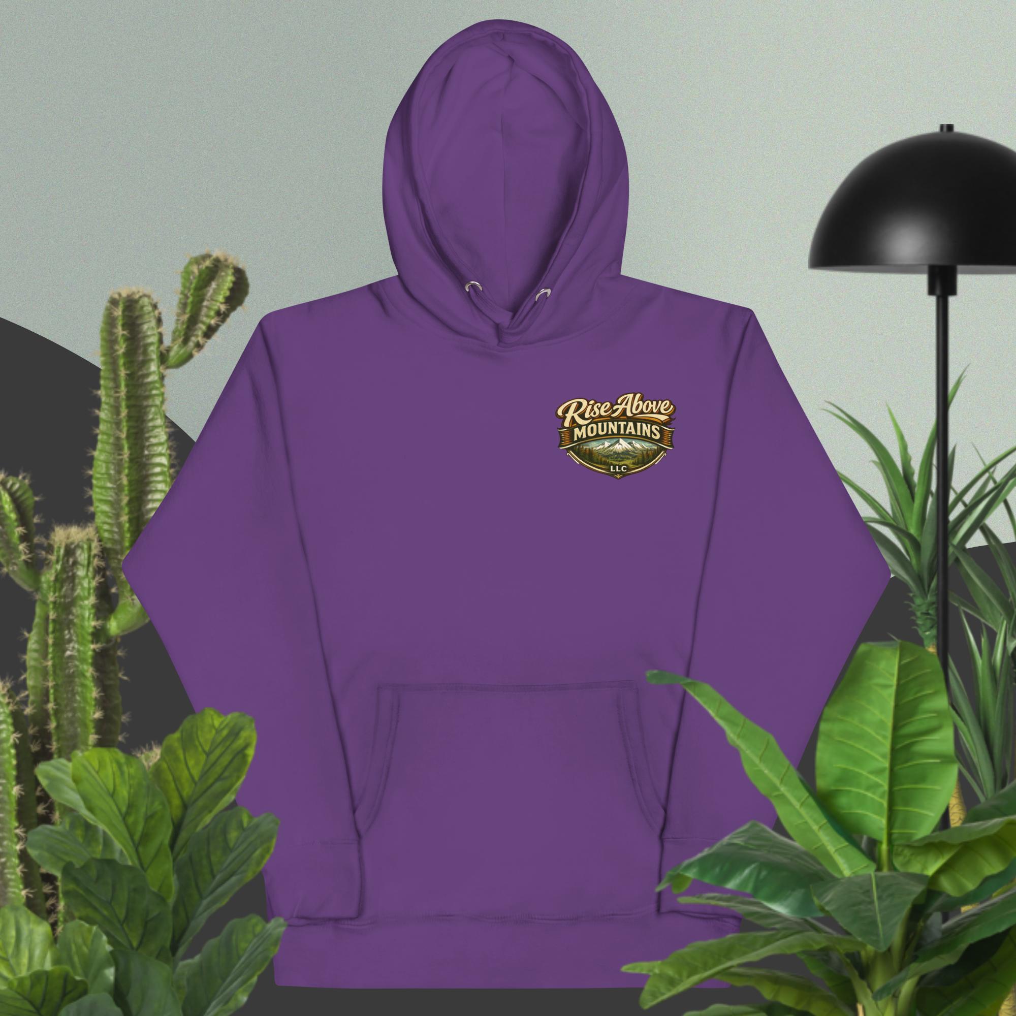 Unisex "Elevate your Spirit" Hoodie - Rise Above Mountains LLC