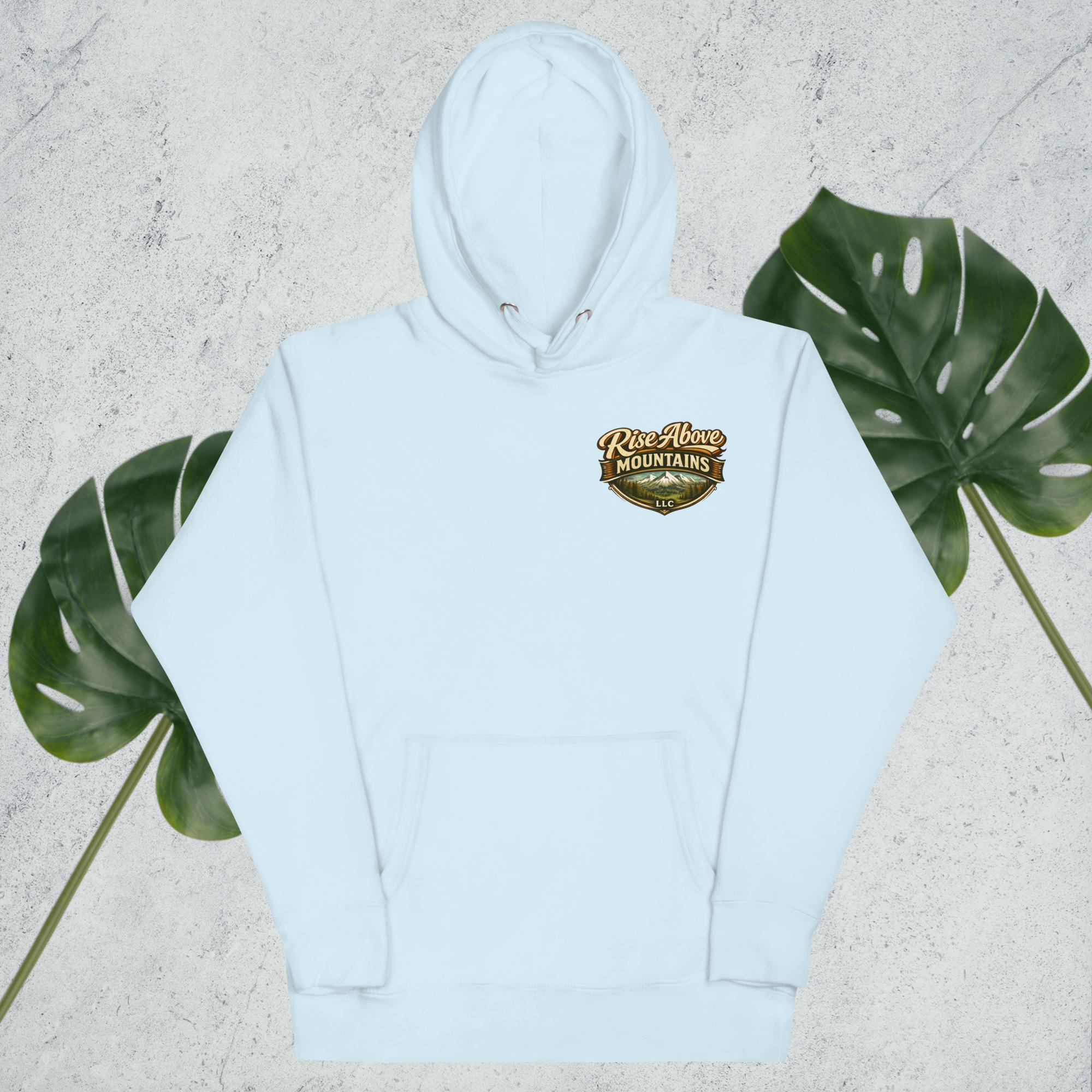 Unisex "Break through your limits" Hoodie - Rise Above Mountains LLC