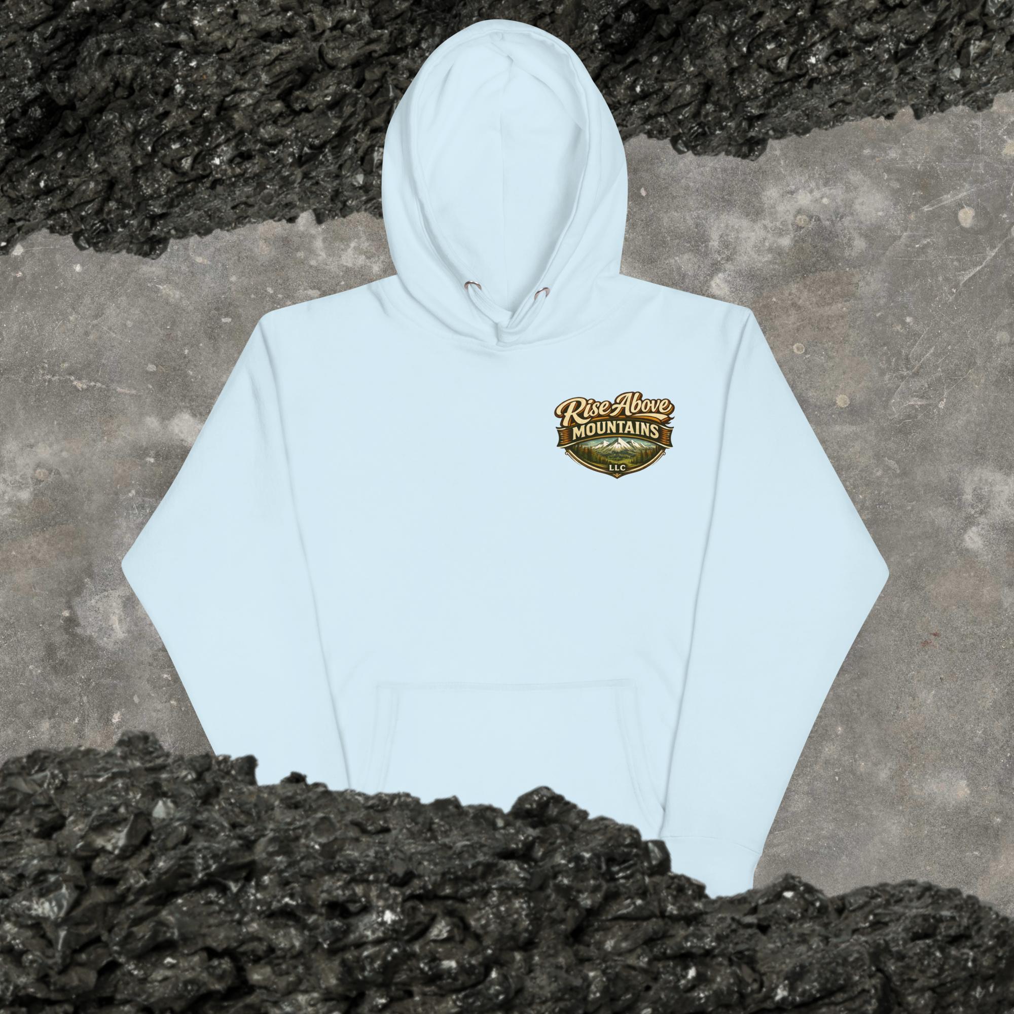 Unisex "The summit is within reach" Hoodie - Rise Above Mountains LLC