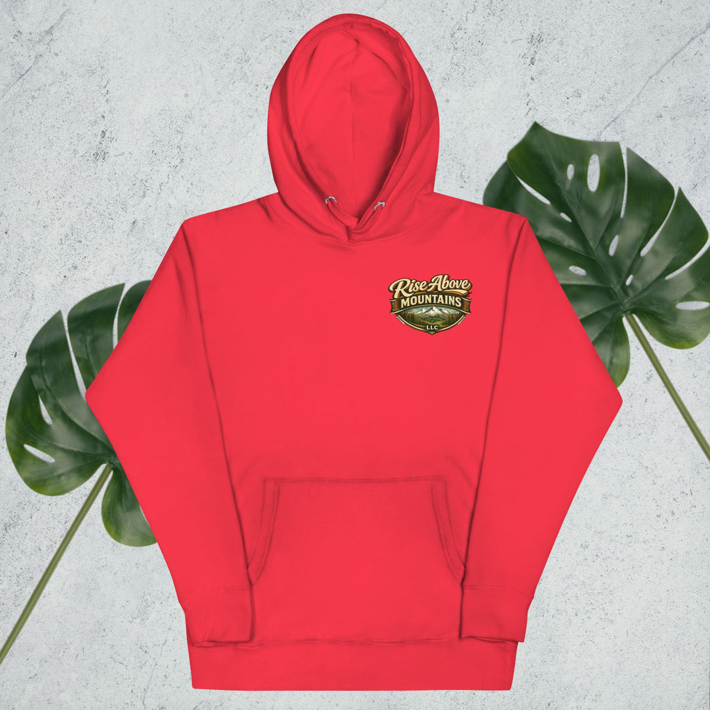 Unisex "Break through your limits" Hoodie - Rise Above Mountains LLC