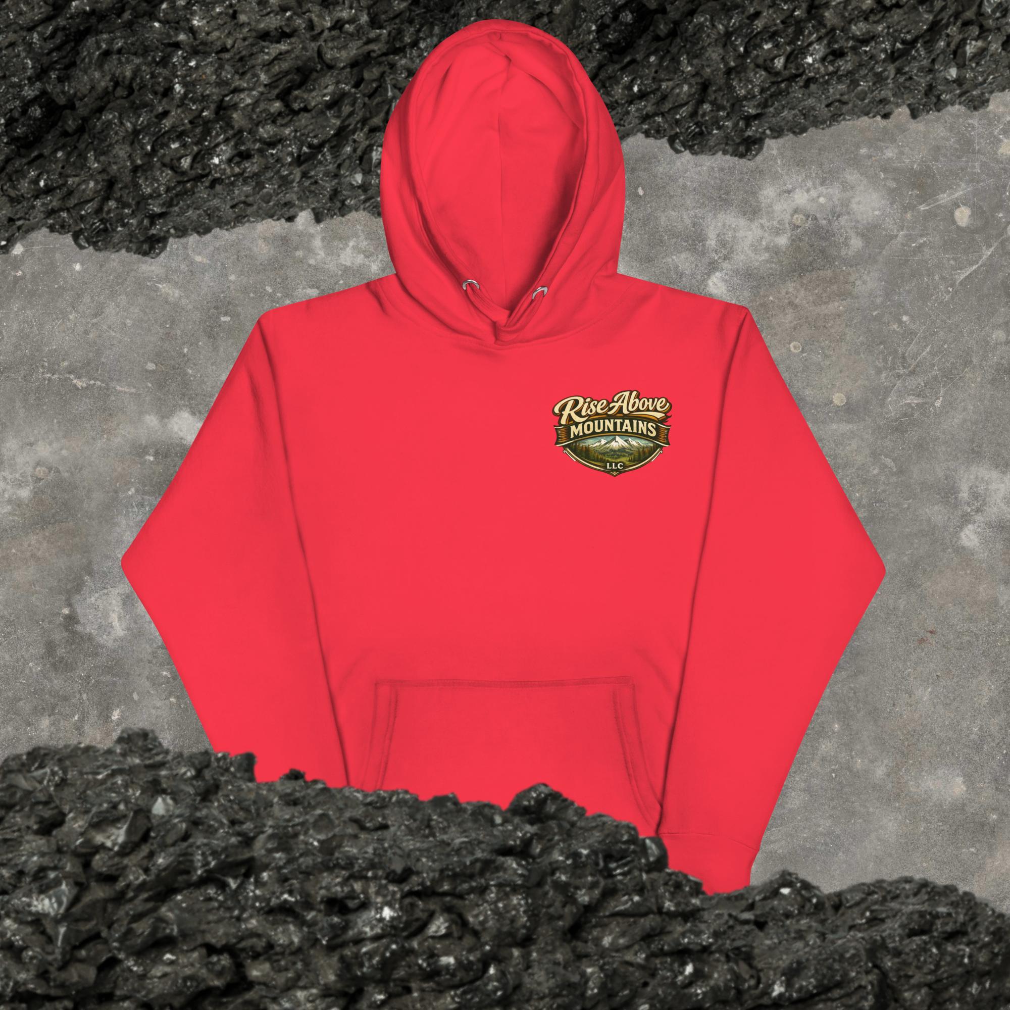Unisex "The summit is within reach" Hoodie - Rise Above Mountains LLC