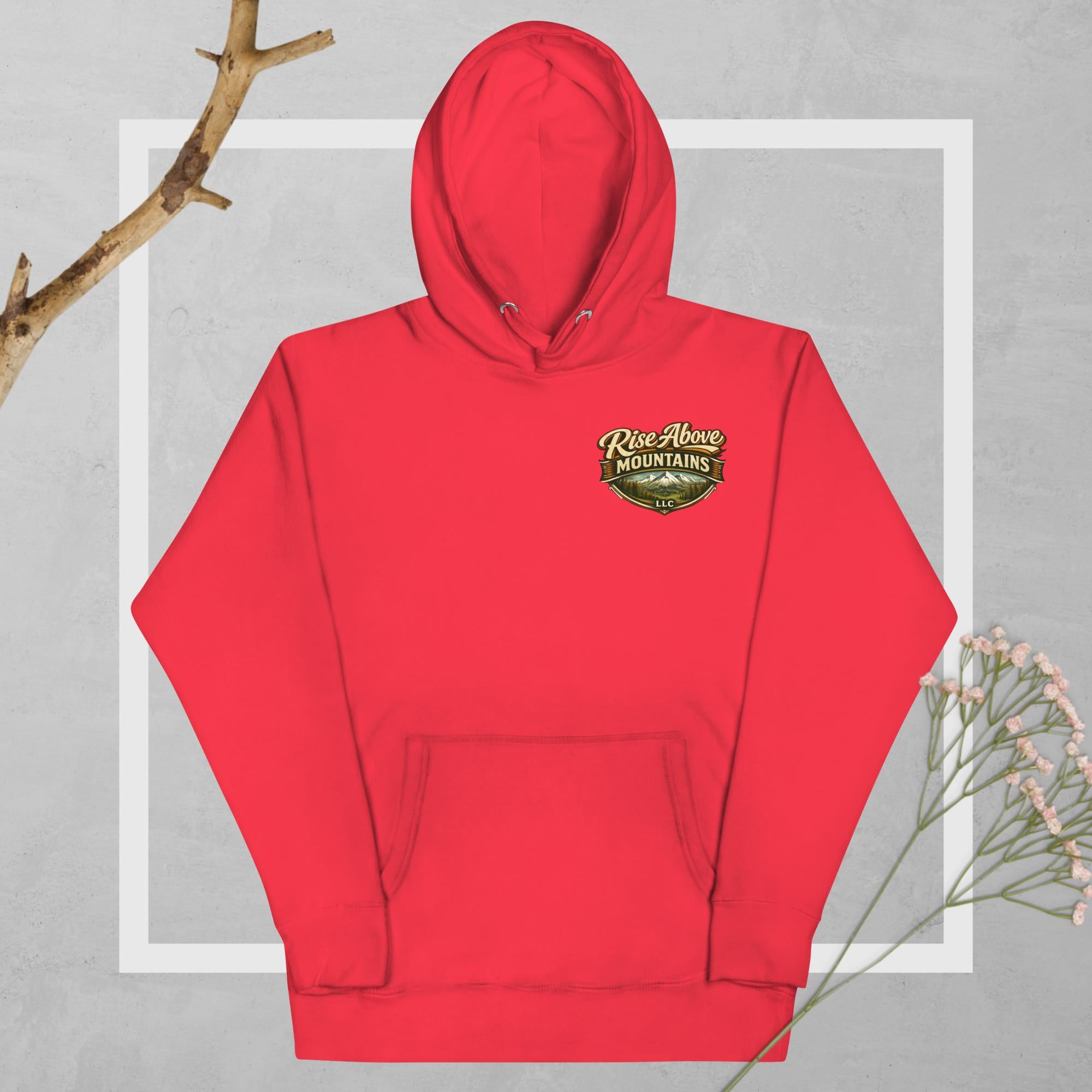 Unisex "Claim your victory" Hoodie - Rise Above Mountains LLC