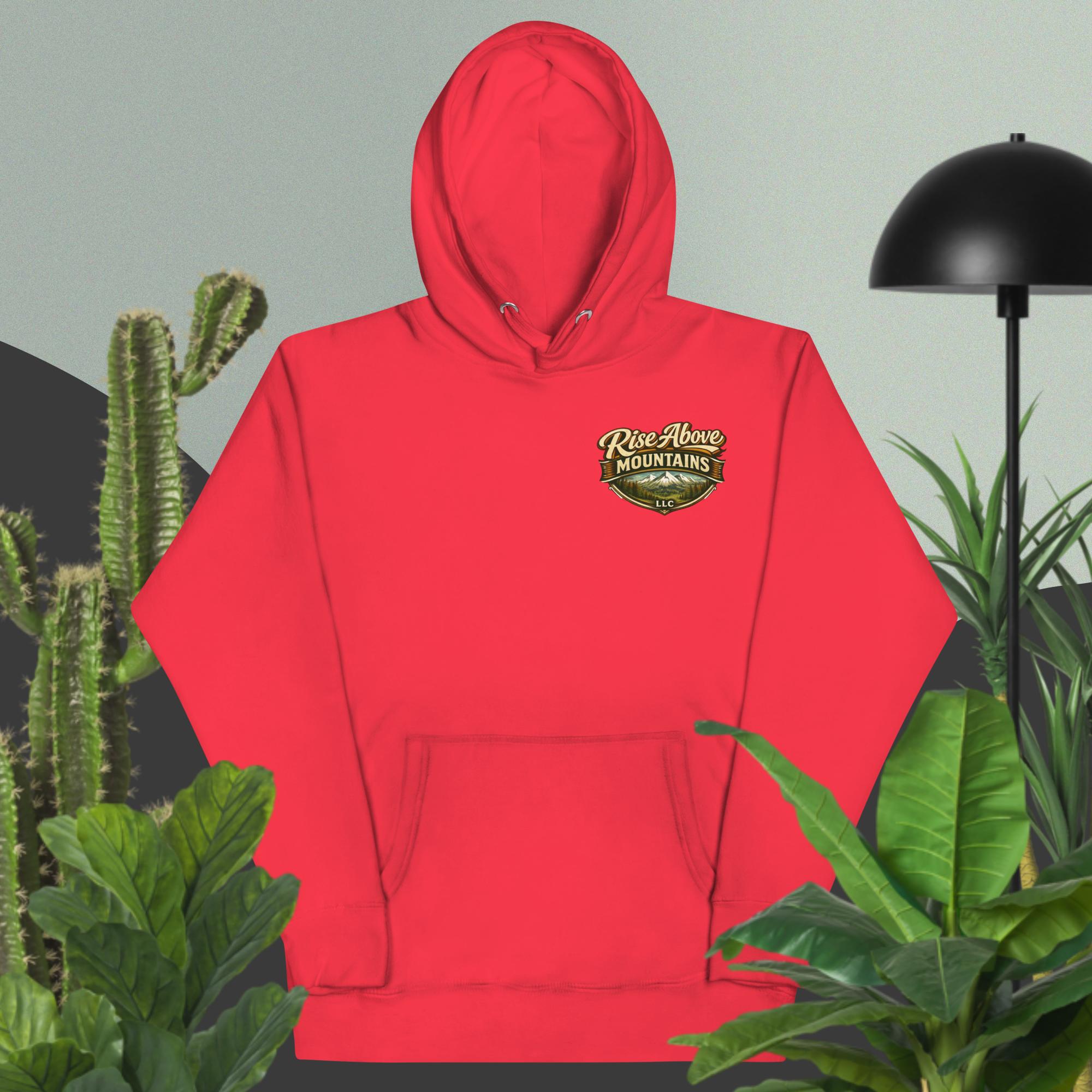 Unisex "Elevate your Spirit" Hoodie - Rise Above Mountains LLC