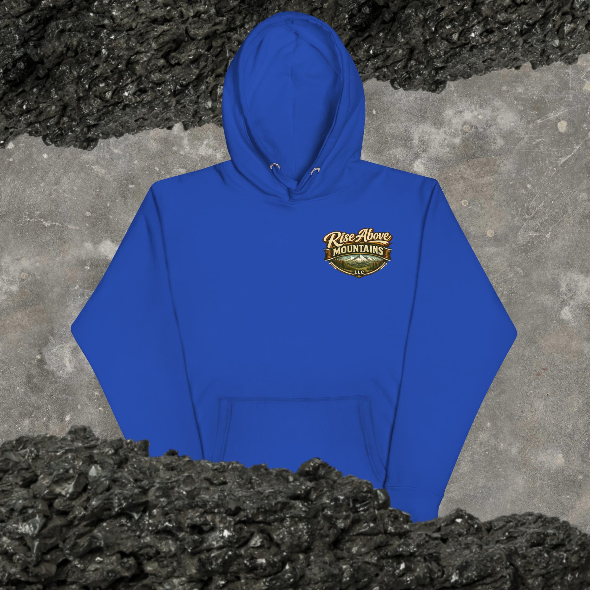 Unisex "The summit is within reach" Hoodie - Rise Above Mountains LLC