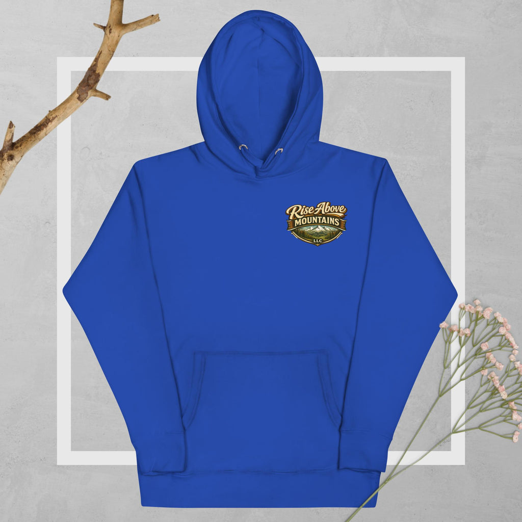 Unisex "Claim your victory" Hoodie - Rise Above Mountains LLC