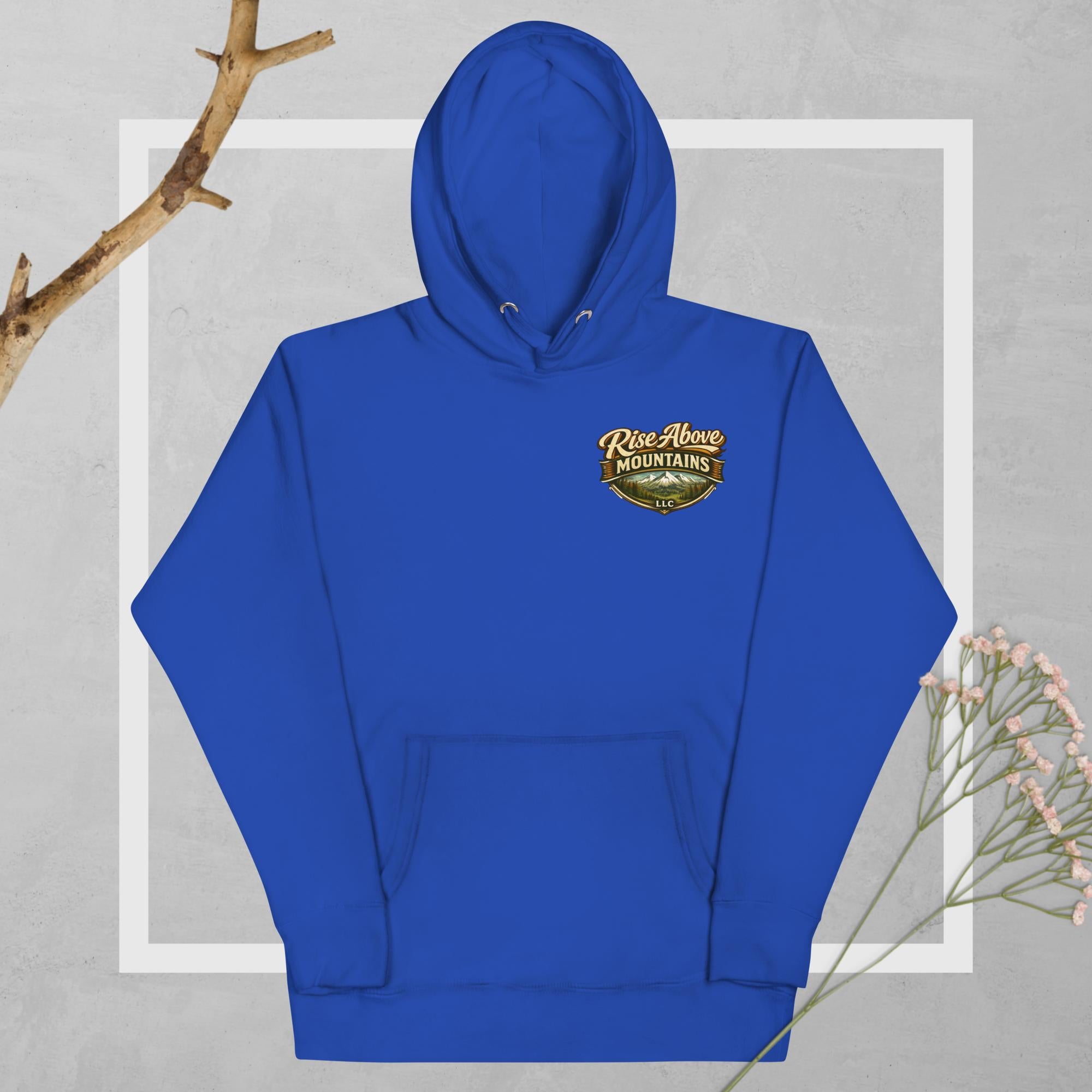 Unisex "Claim your victory" Hoodie - Rise Above Mountains LLC