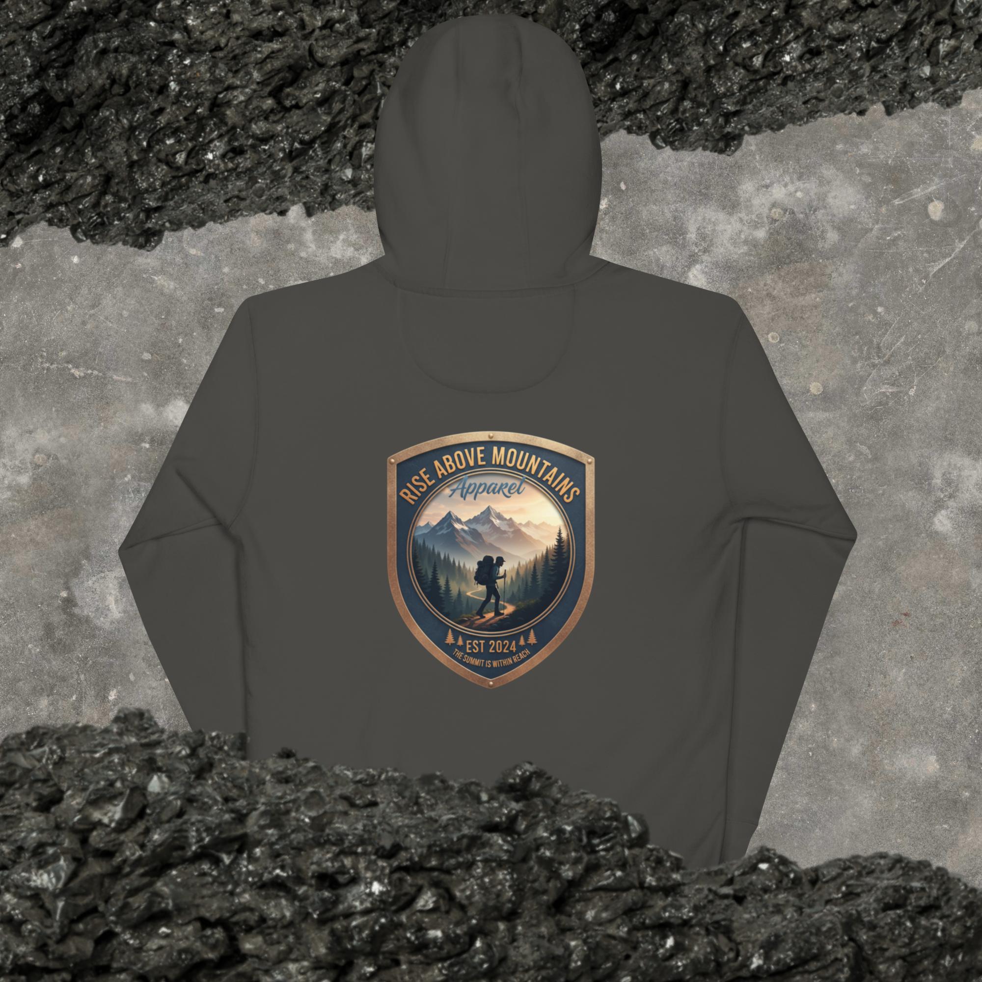 Unisex "The summit is within reach" Hoodie - Rise Above Mountains LLC