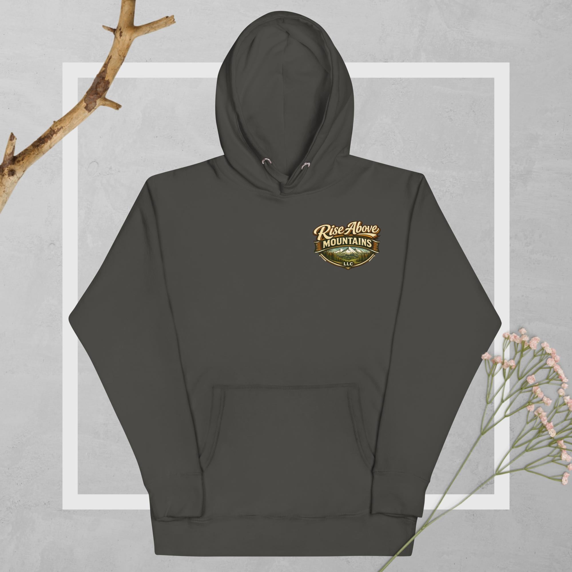 Unisex "Claim your victory" Hoodie - Rise Above Mountains LLC