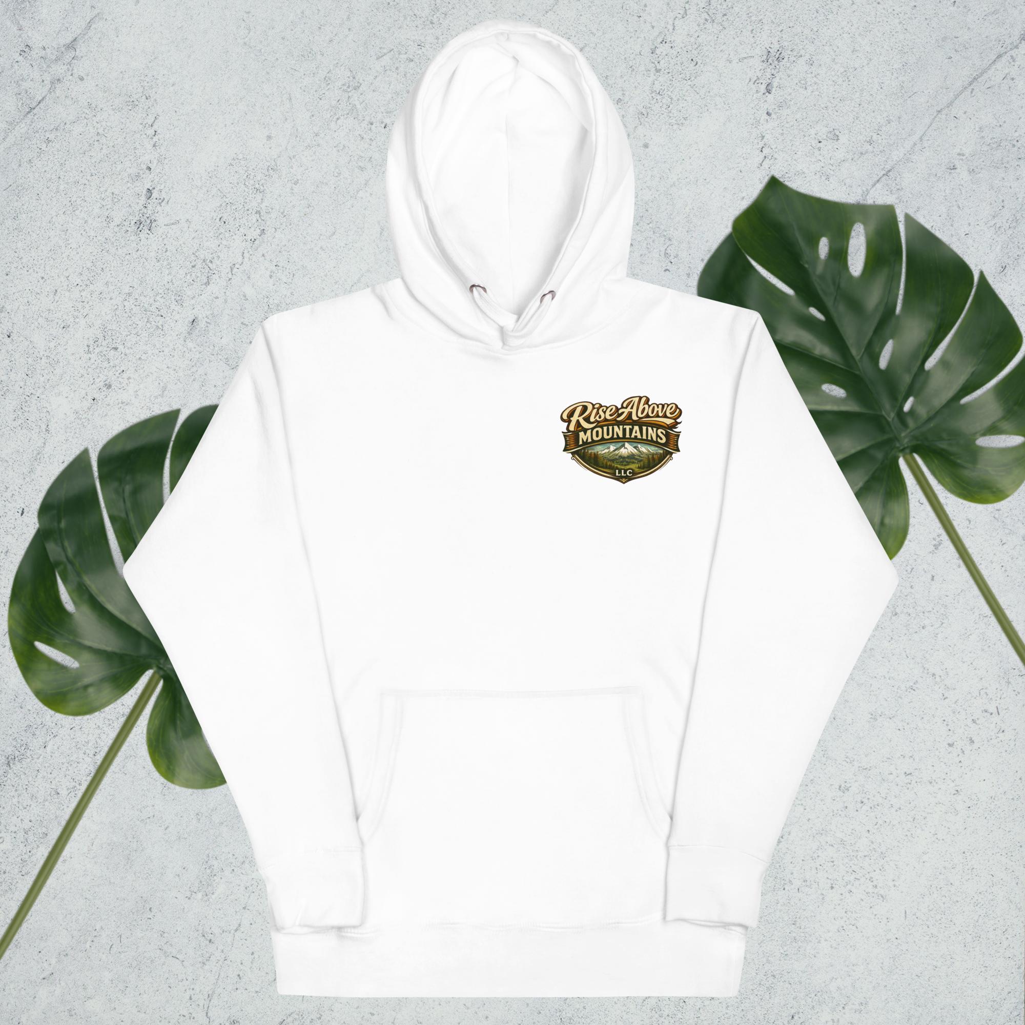 Unisex "Break through your limits" Hoodie - Rise Above Mountains LLC