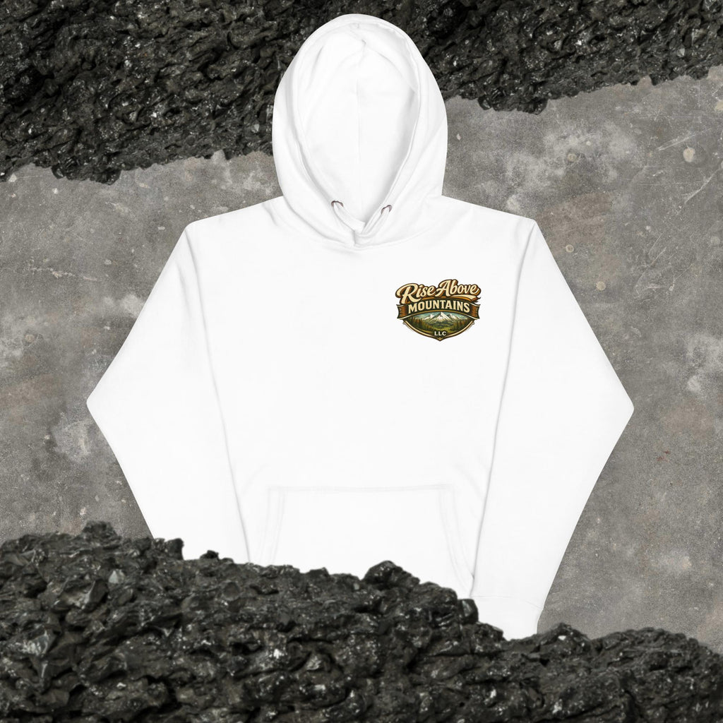 Unisex "The summit is within reach" Hoodie - Rise Above Mountains LLC