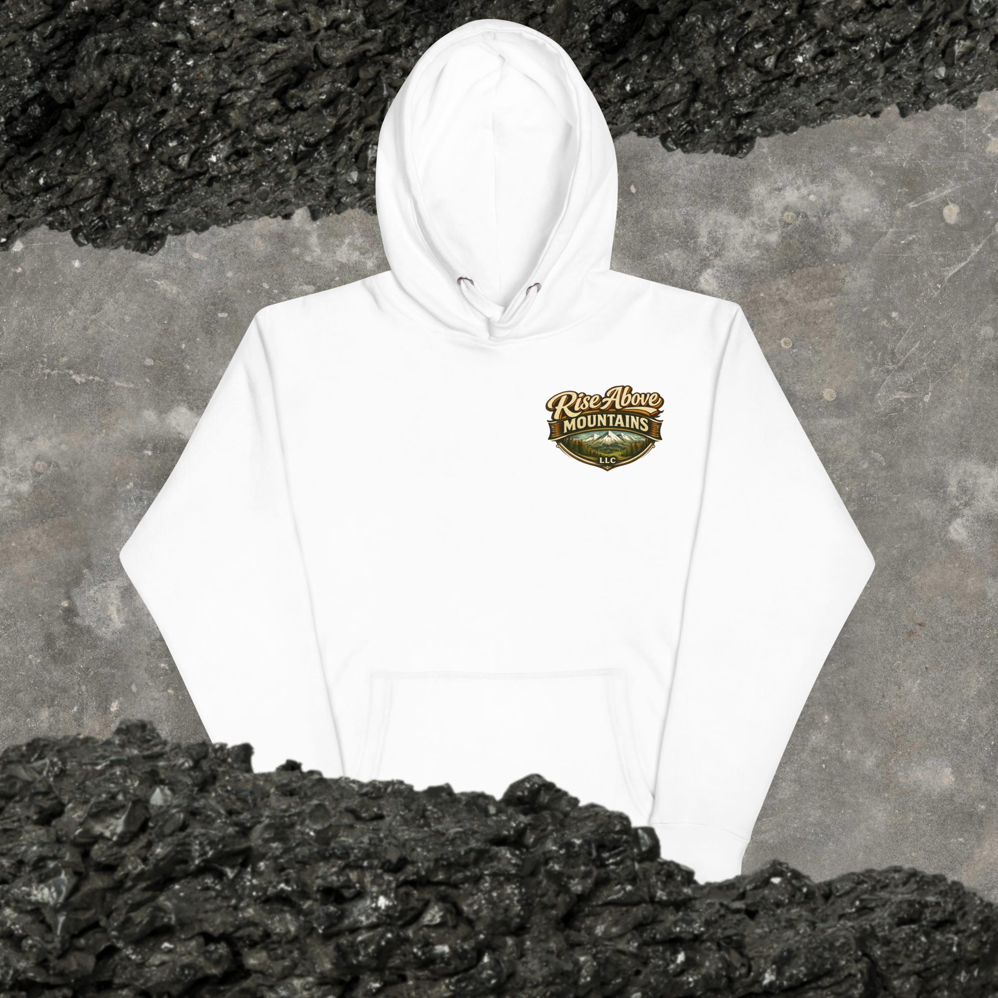 Unisex "The summit is within reach" Hoodie - Rise Above Mountains LLC