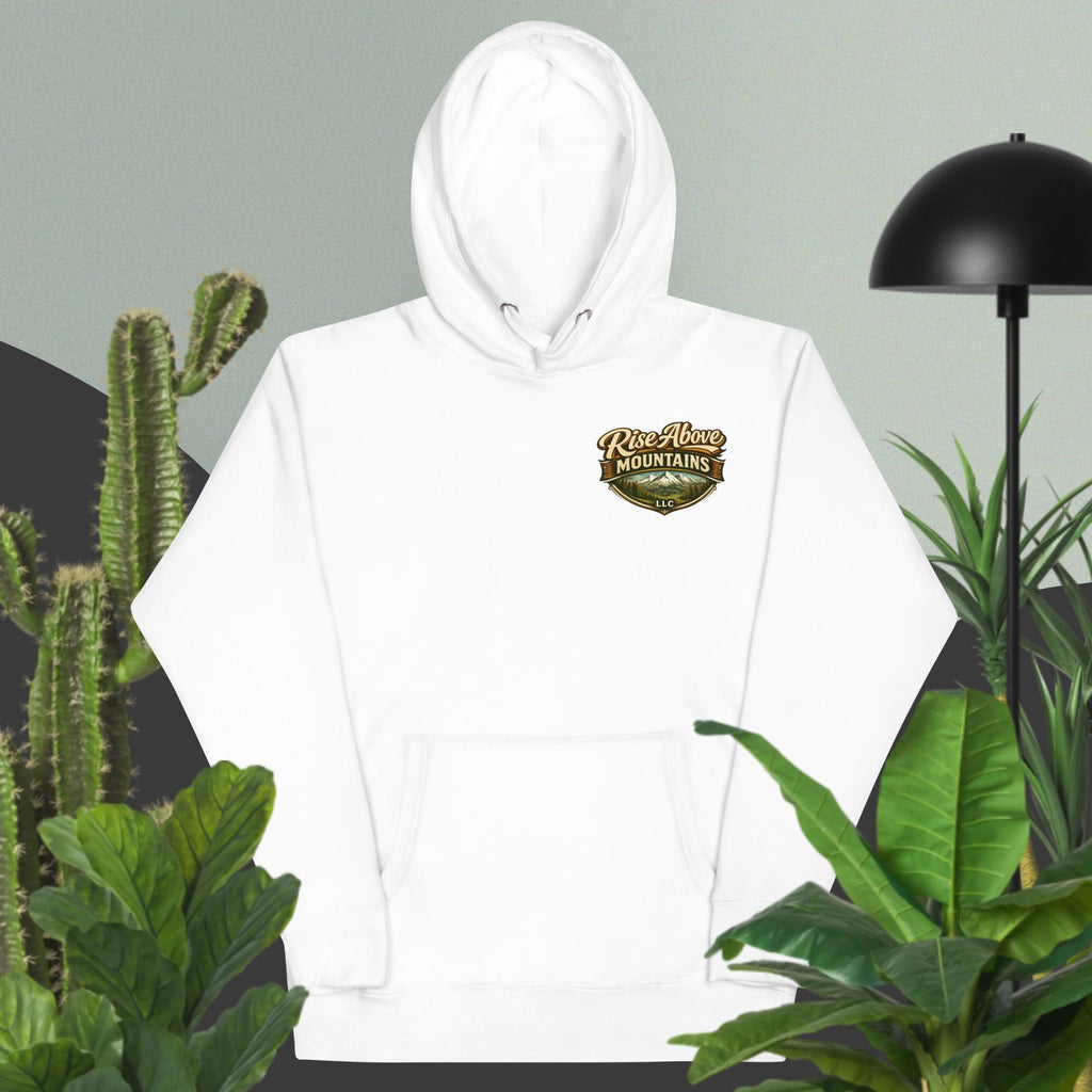 Unisex "Elevate your Spirit" Hoodie - Rise Above Mountains LLC