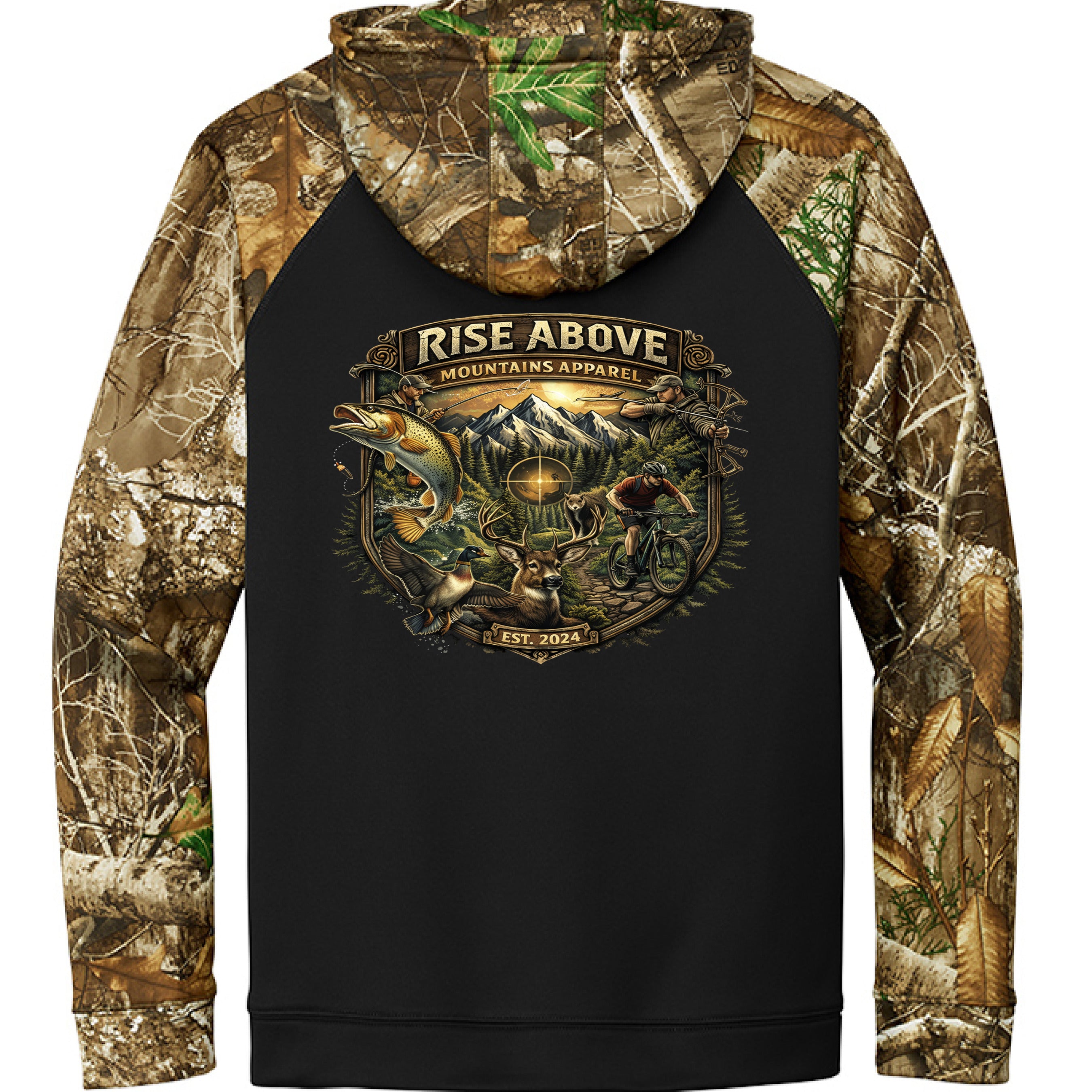 Black/ Realtree Edge - BACK