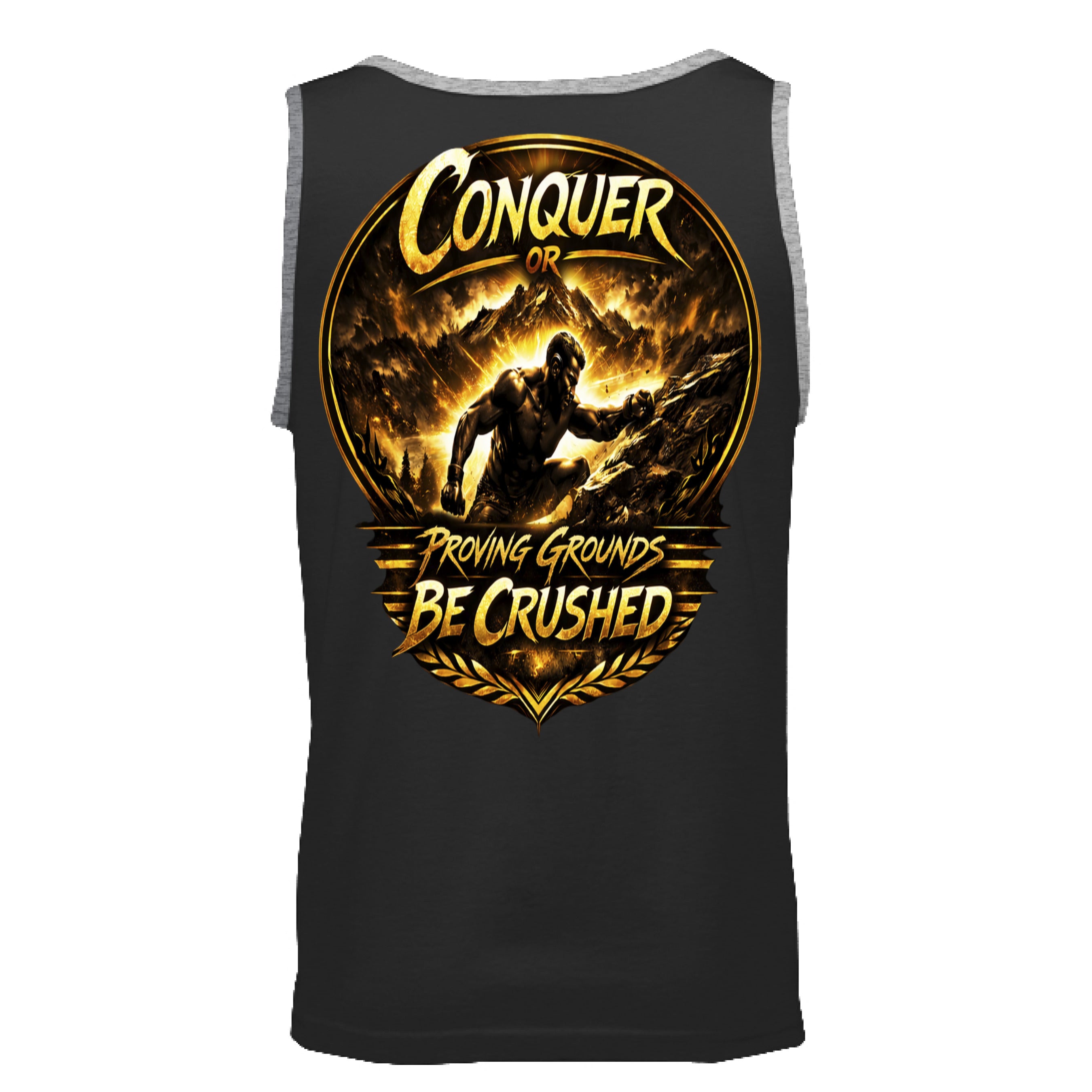 Black/ Heather Grey - BACK