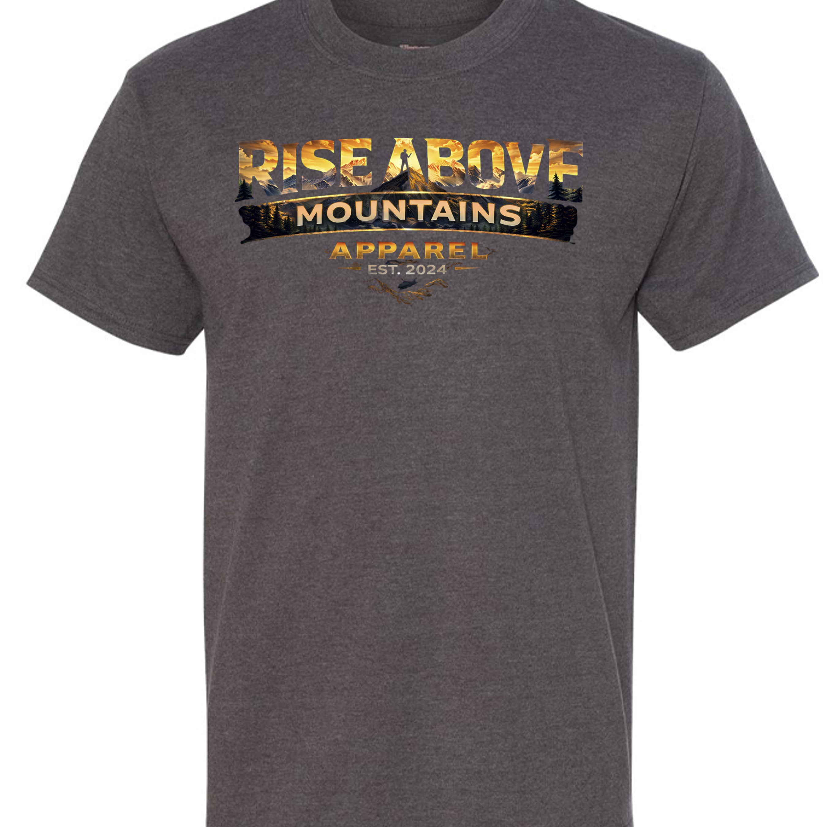 CHARCOAL HEATHER - 518T - FRONT