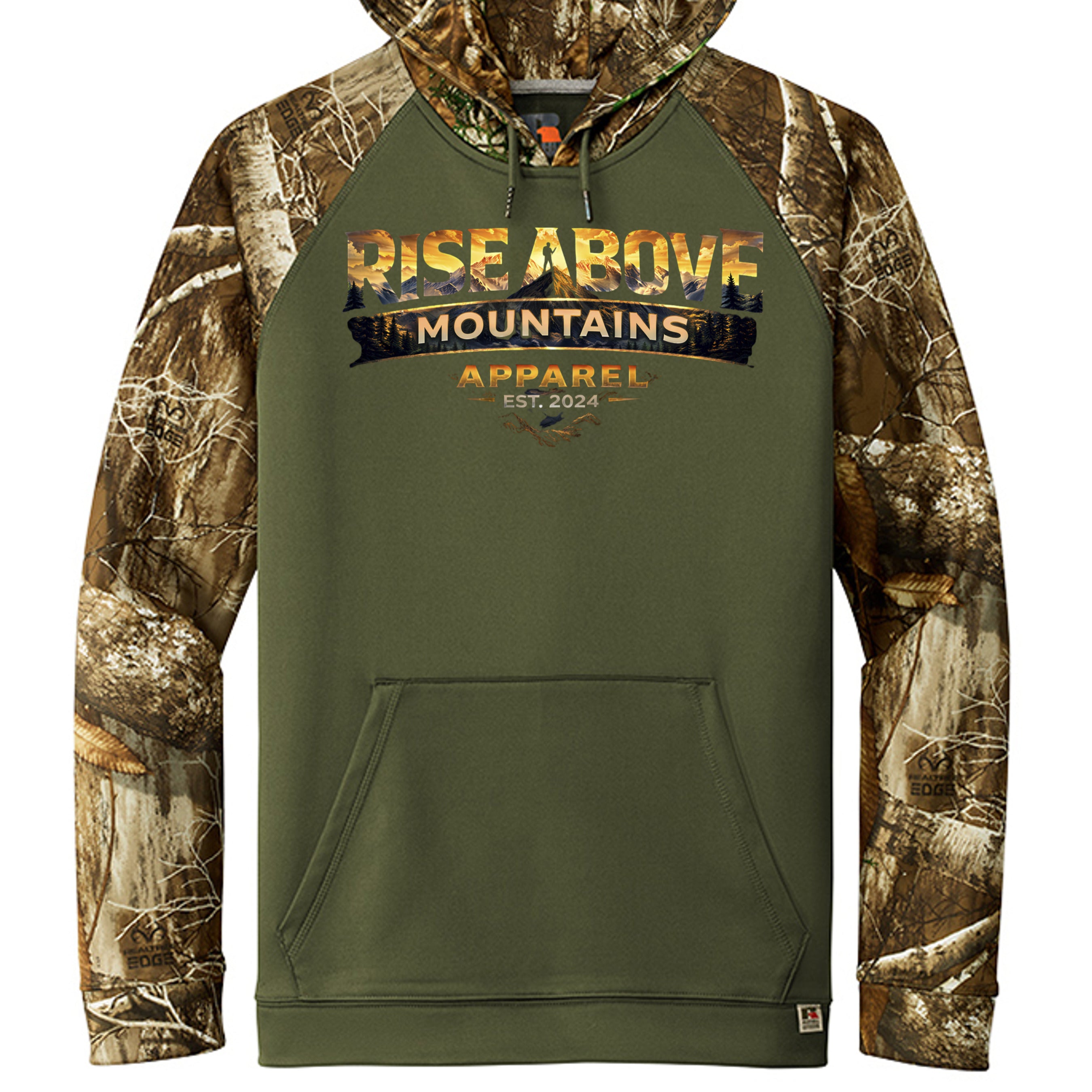 Olive Drab Green/ Realtree Edge - RU451 - FRONT