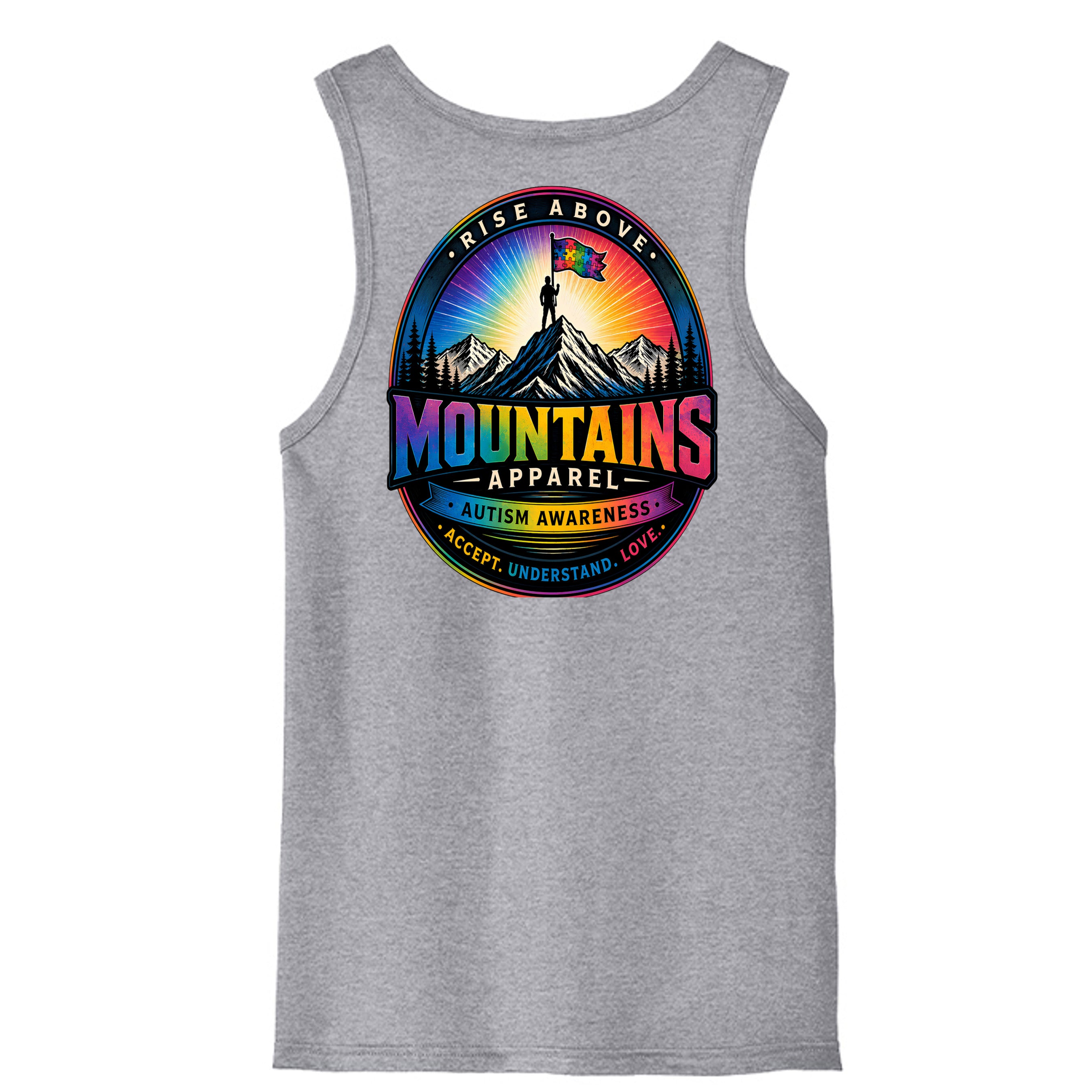 Heather Grey - DT5300 - BACK