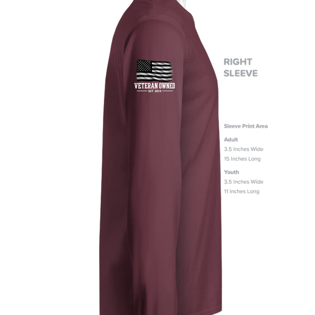 Maroon - ST350LS - SLEEVE_RIGHT