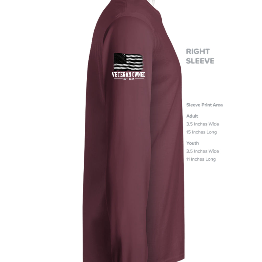 Maroon - ST350LS - SLEEVE_RIGHT