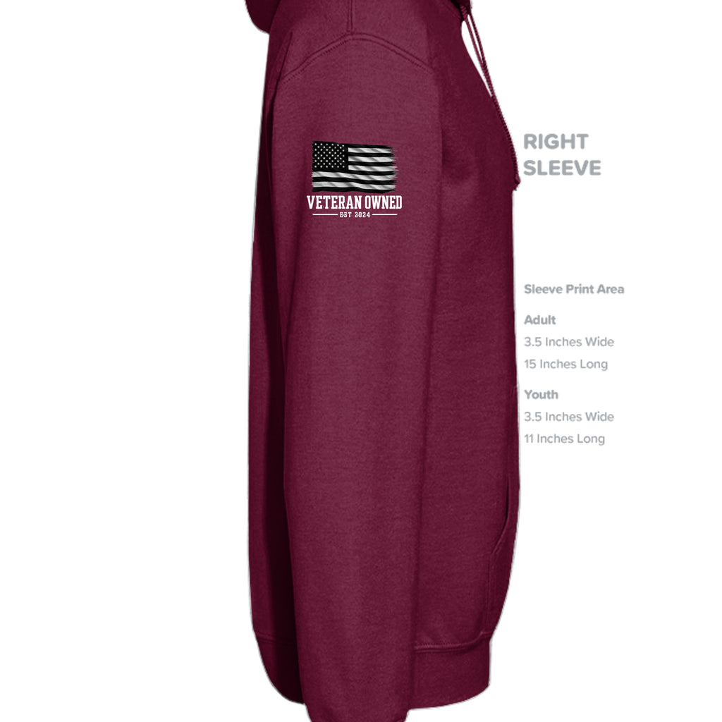 MAROON - G185 - SLEEVE_RIGHT
