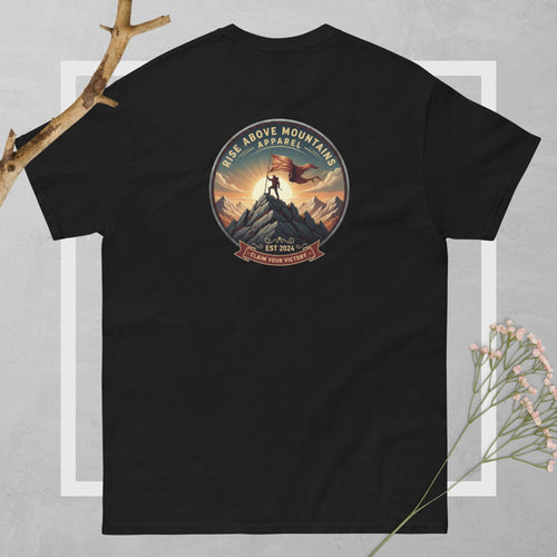 Unisex "Claim your victory" classic tee - Rise Above Mountains LLC