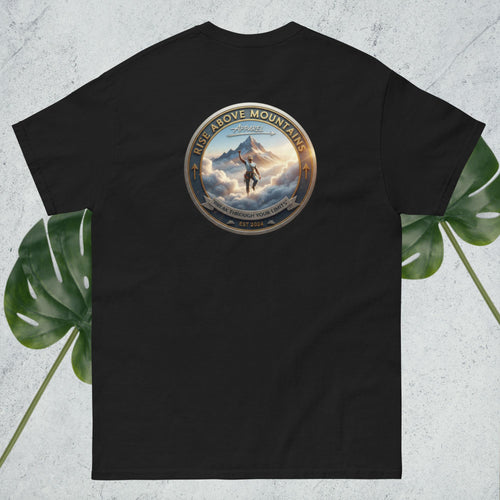 Unisex "Break through your limits" classic tee - Rise Above Mountains LLC