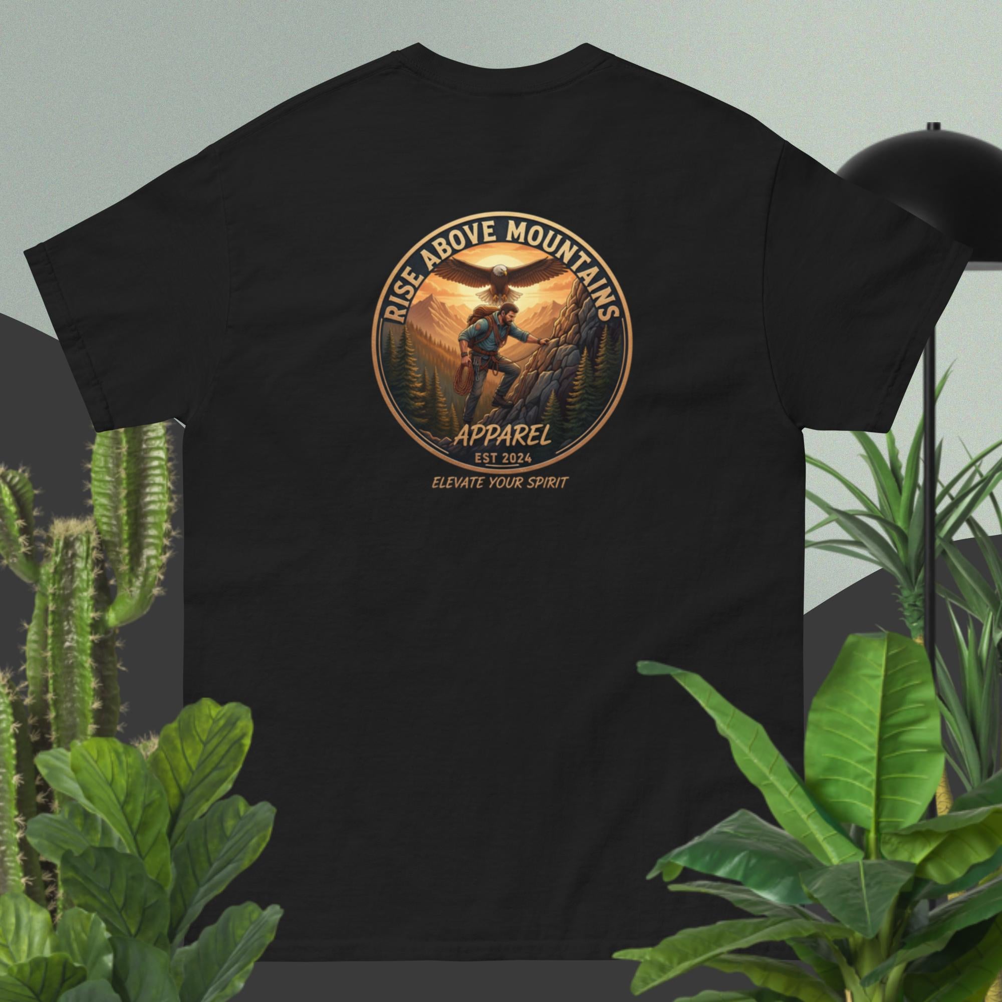 Unisex "Elevate Your Spirit" classic tee - Rise Above Mountains LLC