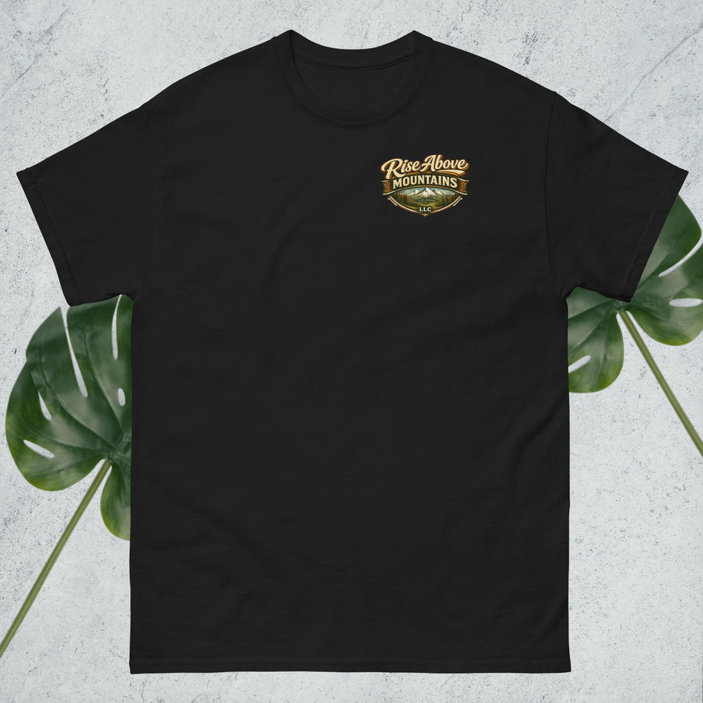 Unisex "Break through your limits" classic tee - Rise Above Mountains LLC