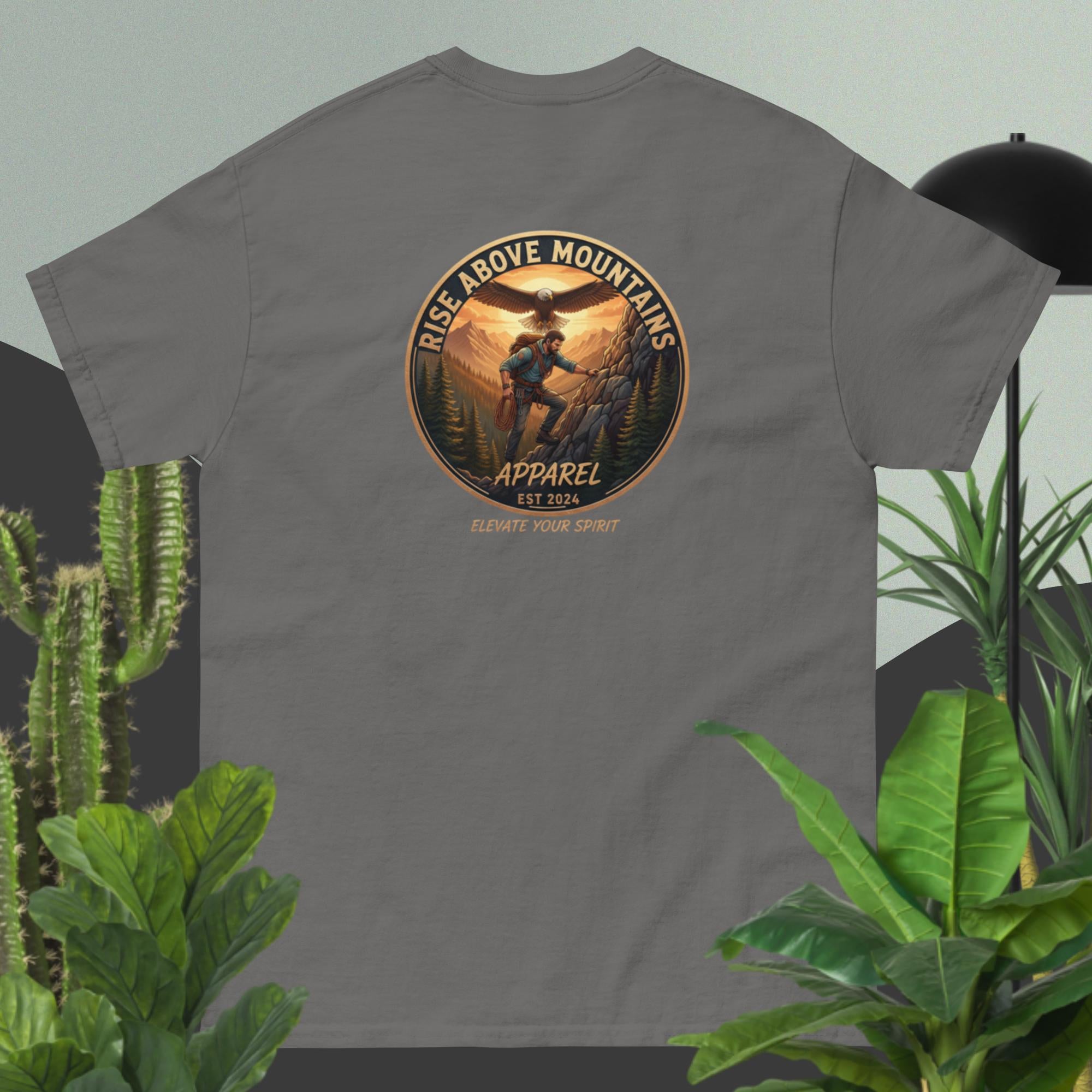 Unisex "Elevate Your Spirit" classic tee - Rise Above Mountains LLC