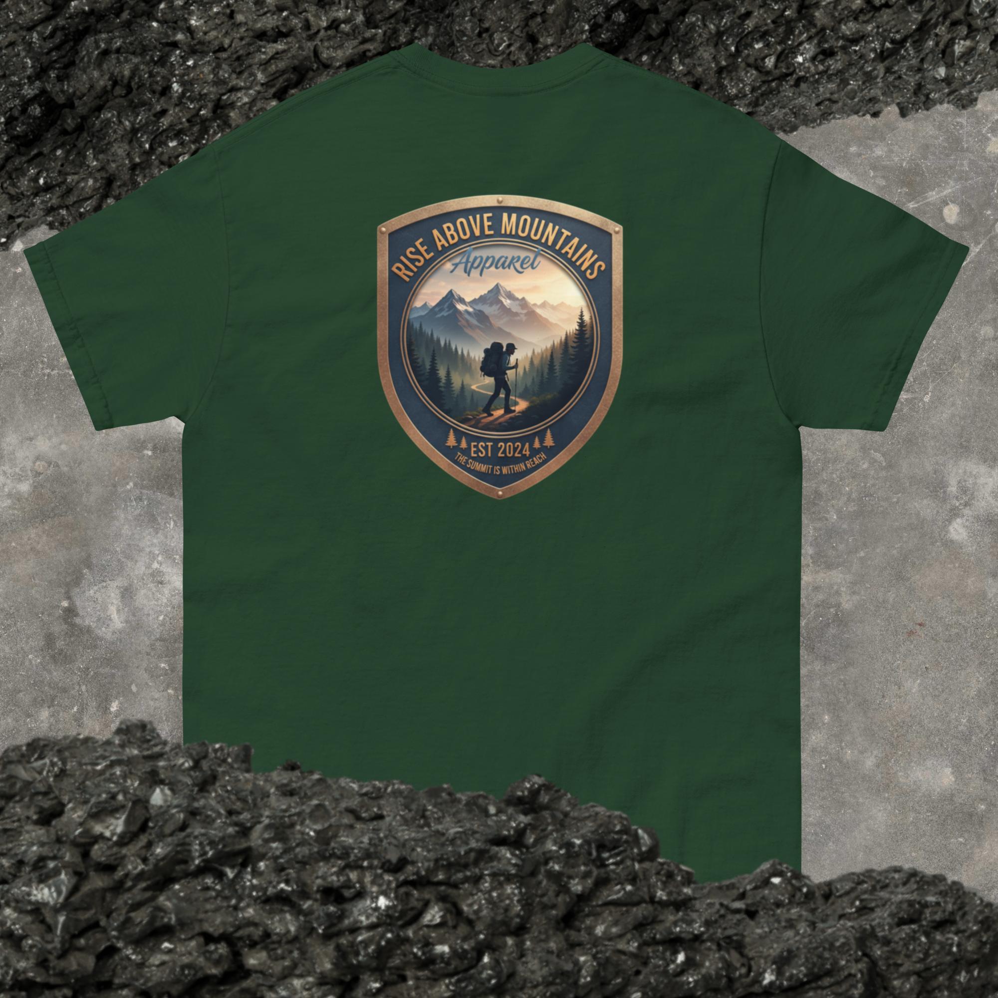 Unisex "The summit is within reach" classic tee - Rise Above Mountains LLC