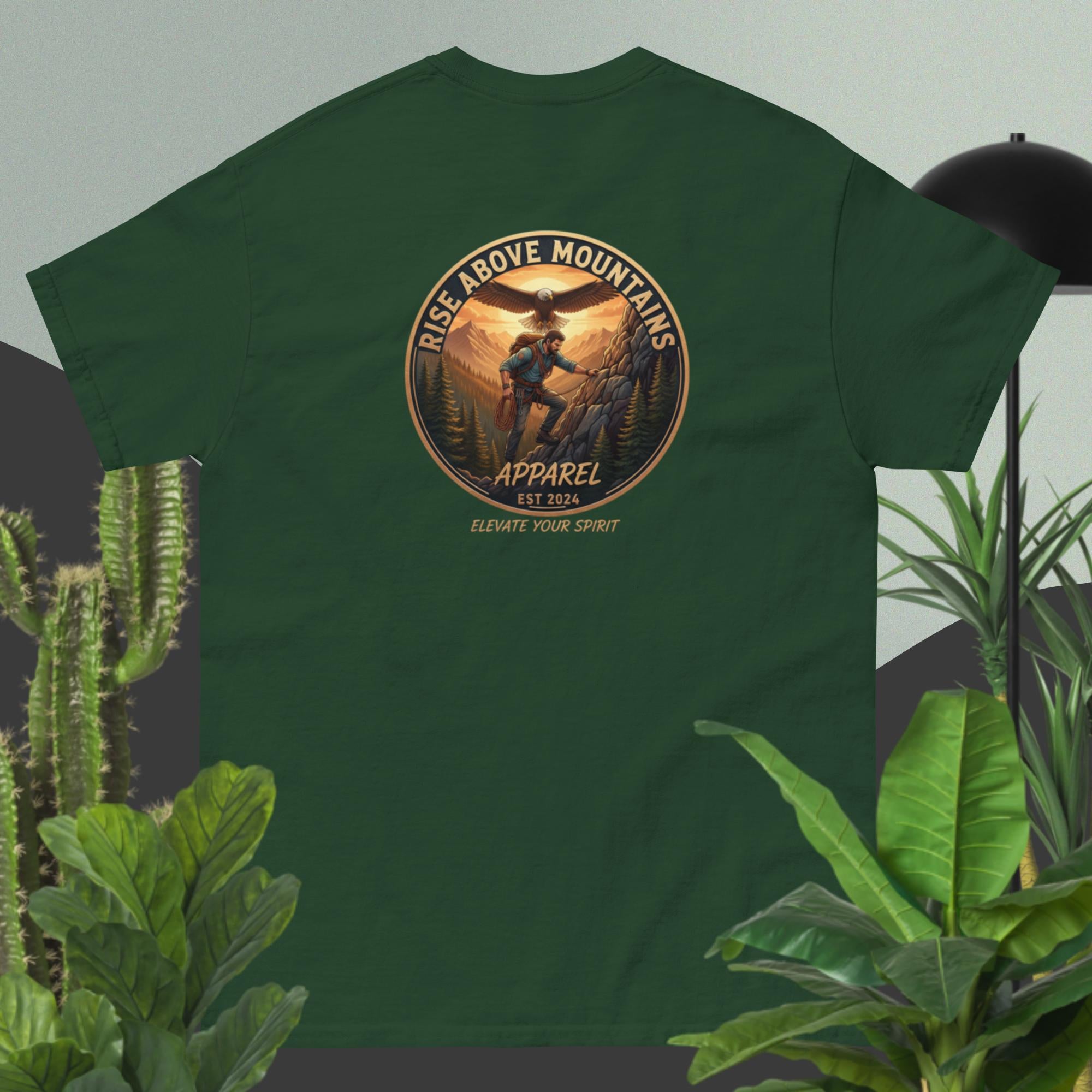 Unisex "Elevate Your Spirit" classic tee - Rise Above Mountains LLC