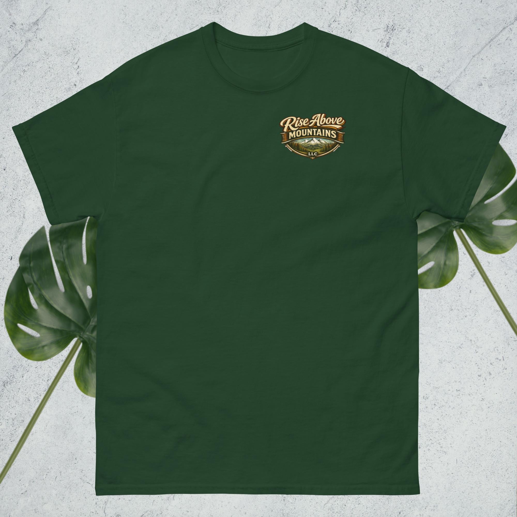 Unisex "Break through your limits" classic tee - Rise Above Mountains LLC