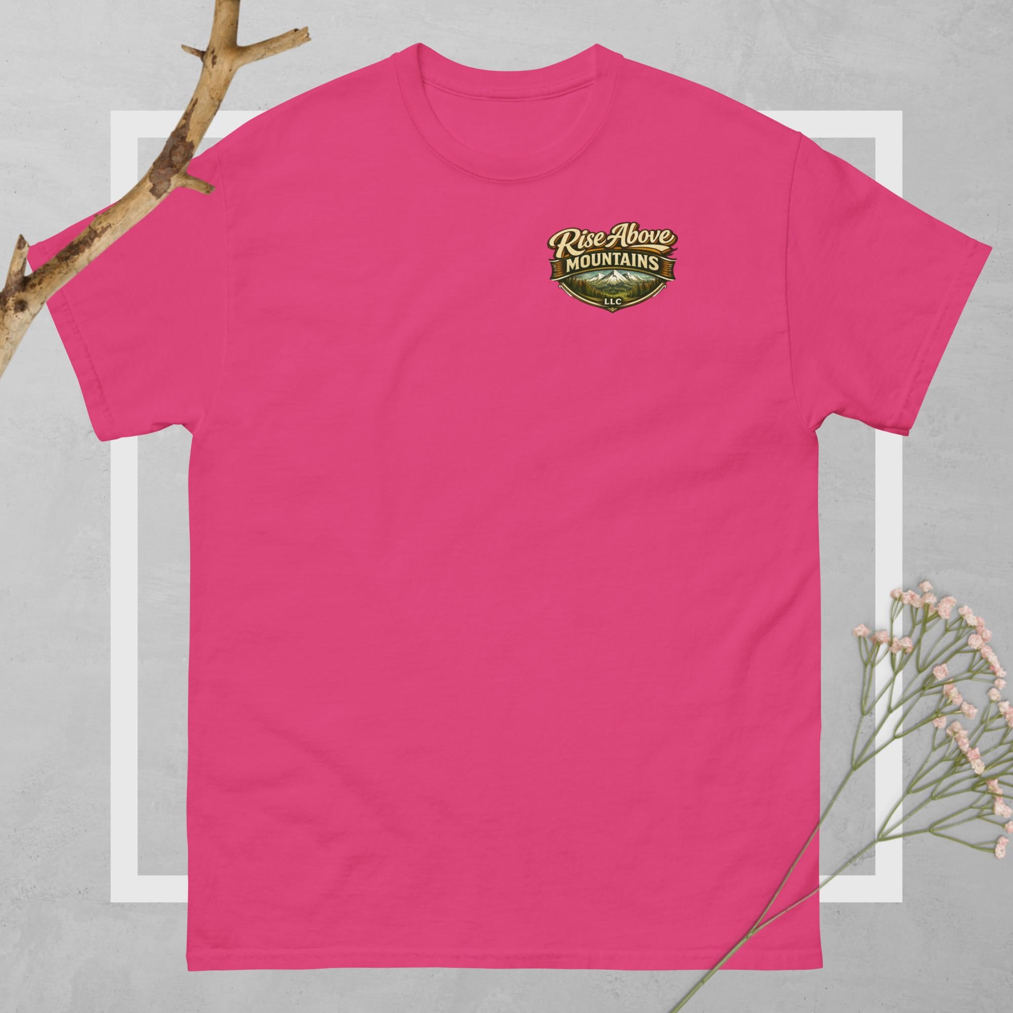 Unisex "Claim your victory" classic tee - Rise Above Mountains LLC