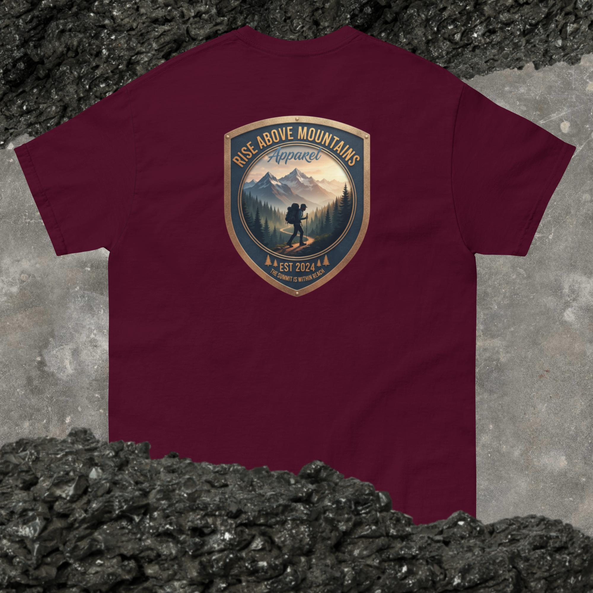 Unisex "The summit is within reach" classic tee - Rise Above Mountains LLC