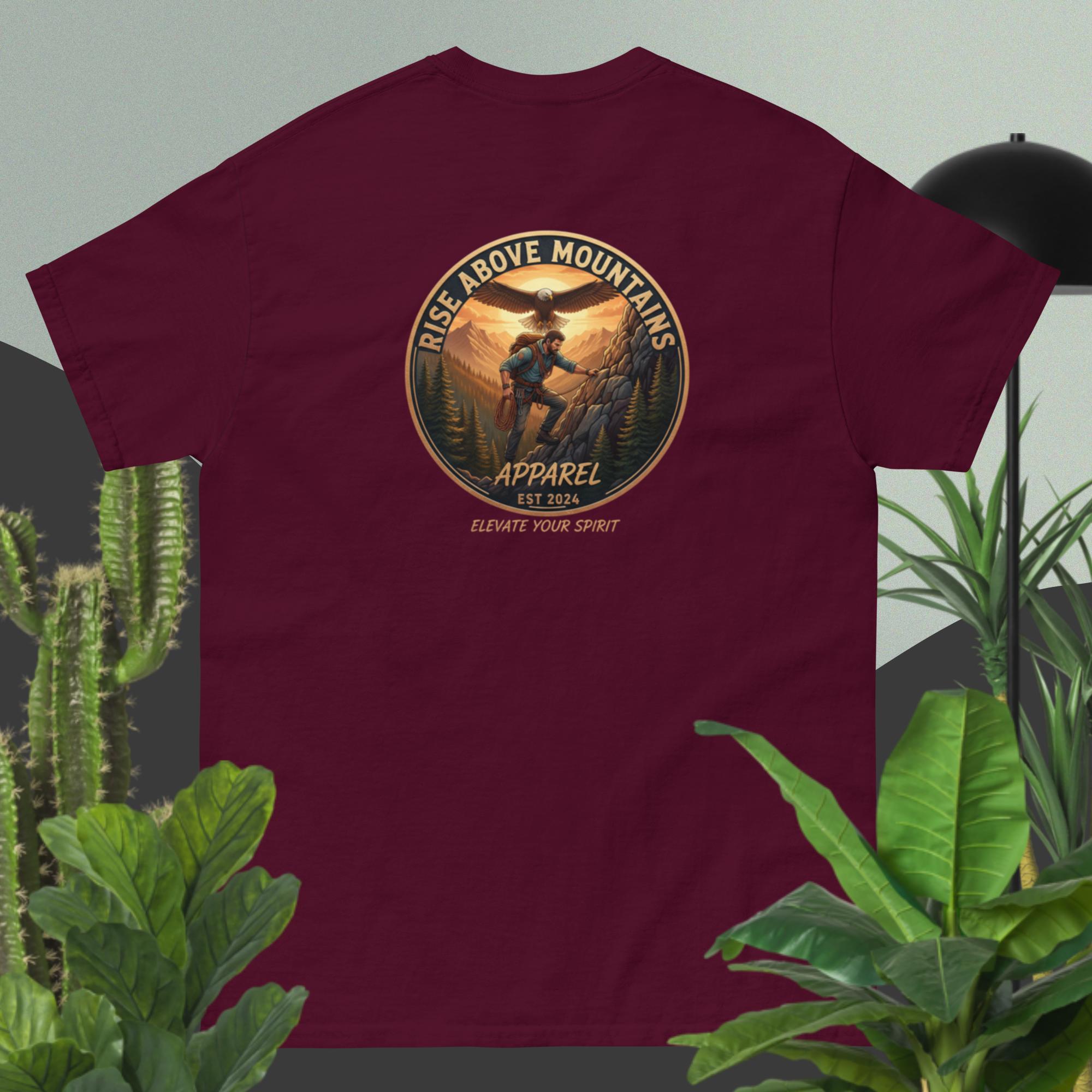 Unisex "Elevate Your Spirit" classic tee - Rise Above Mountains LLC