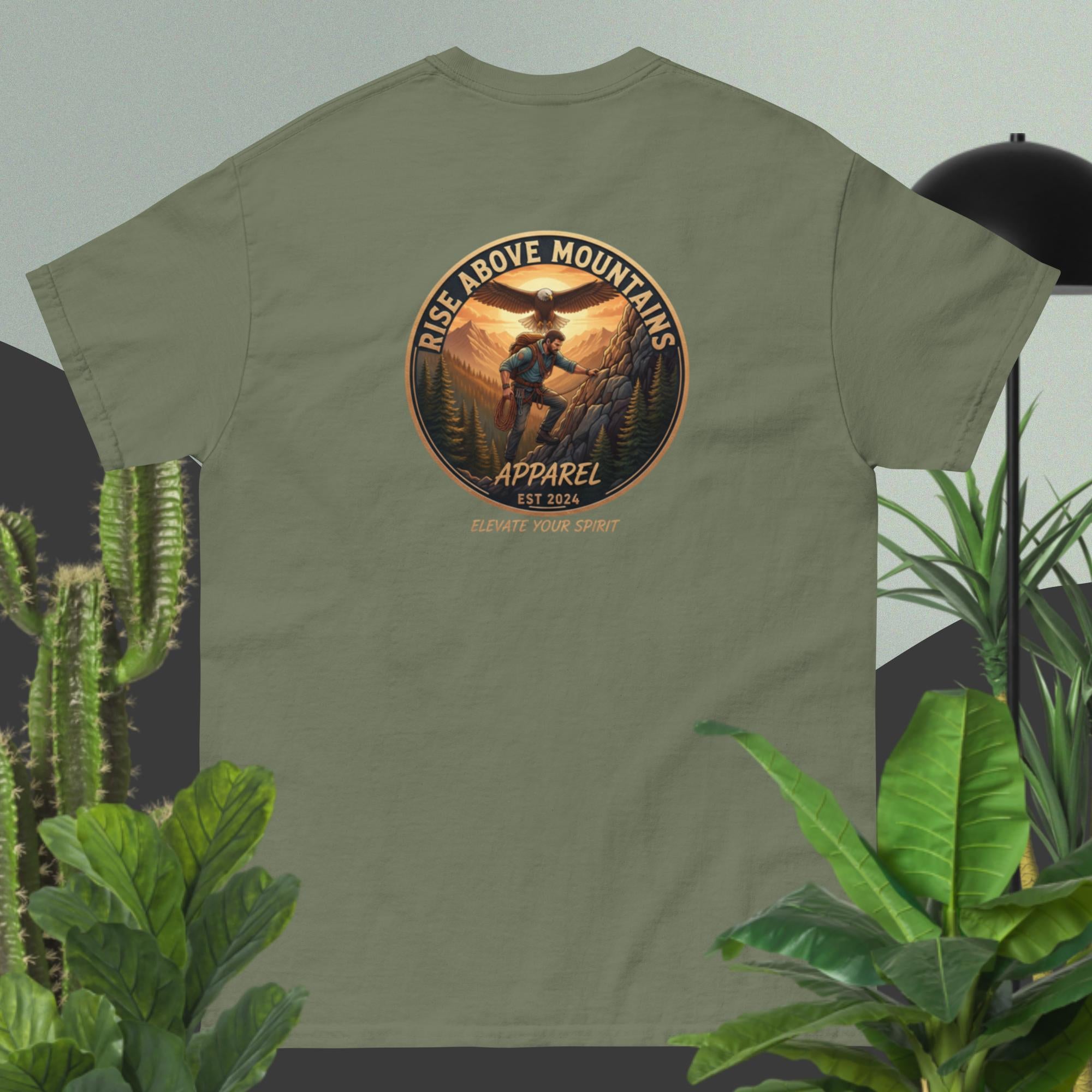 Unisex "Elevate Your Spirit" classic tee - Rise Above Mountains LLC