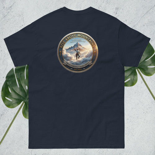 Unisex "Break through your limits" classic tee - Rise Above Mountains LLC