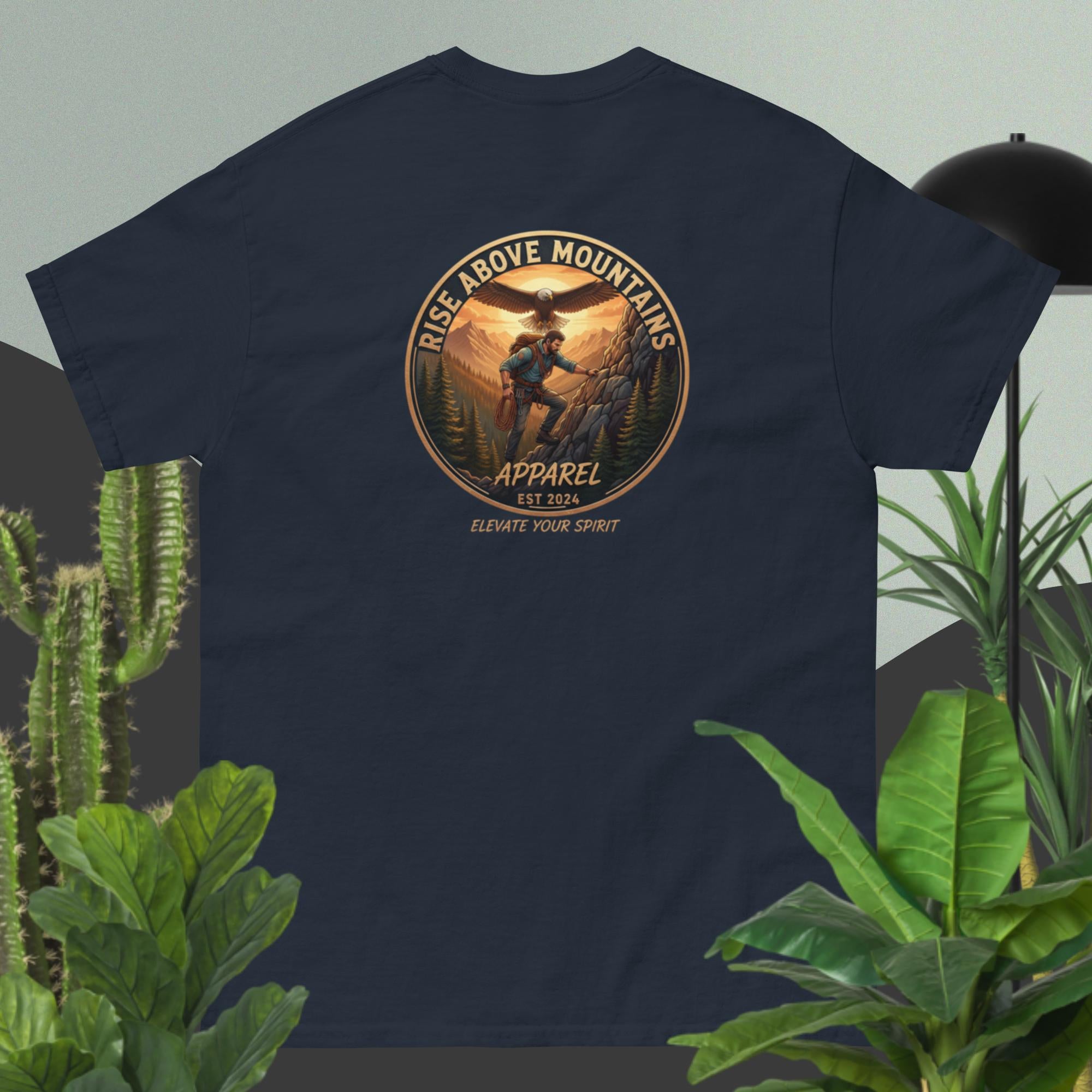 Unisex "Elevate Your Spirit" classic tee - Rise Above Mountains LLC