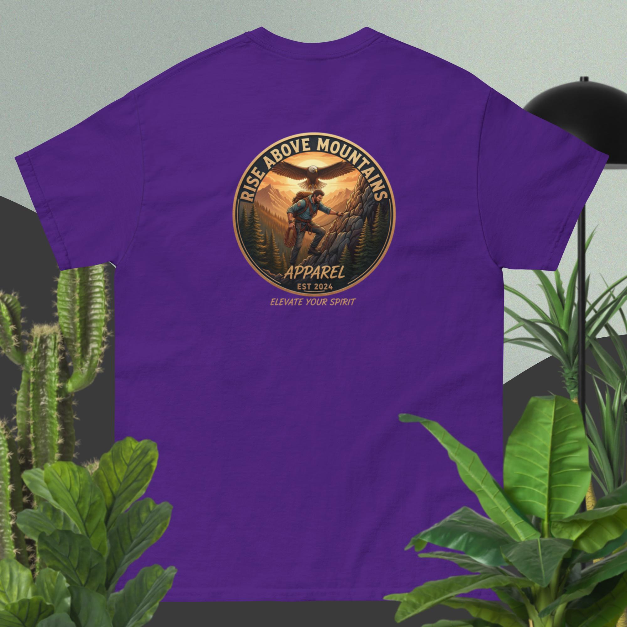 Unisex "Elevate Your Spirit" classic tee - Rise Above Mountains LLC