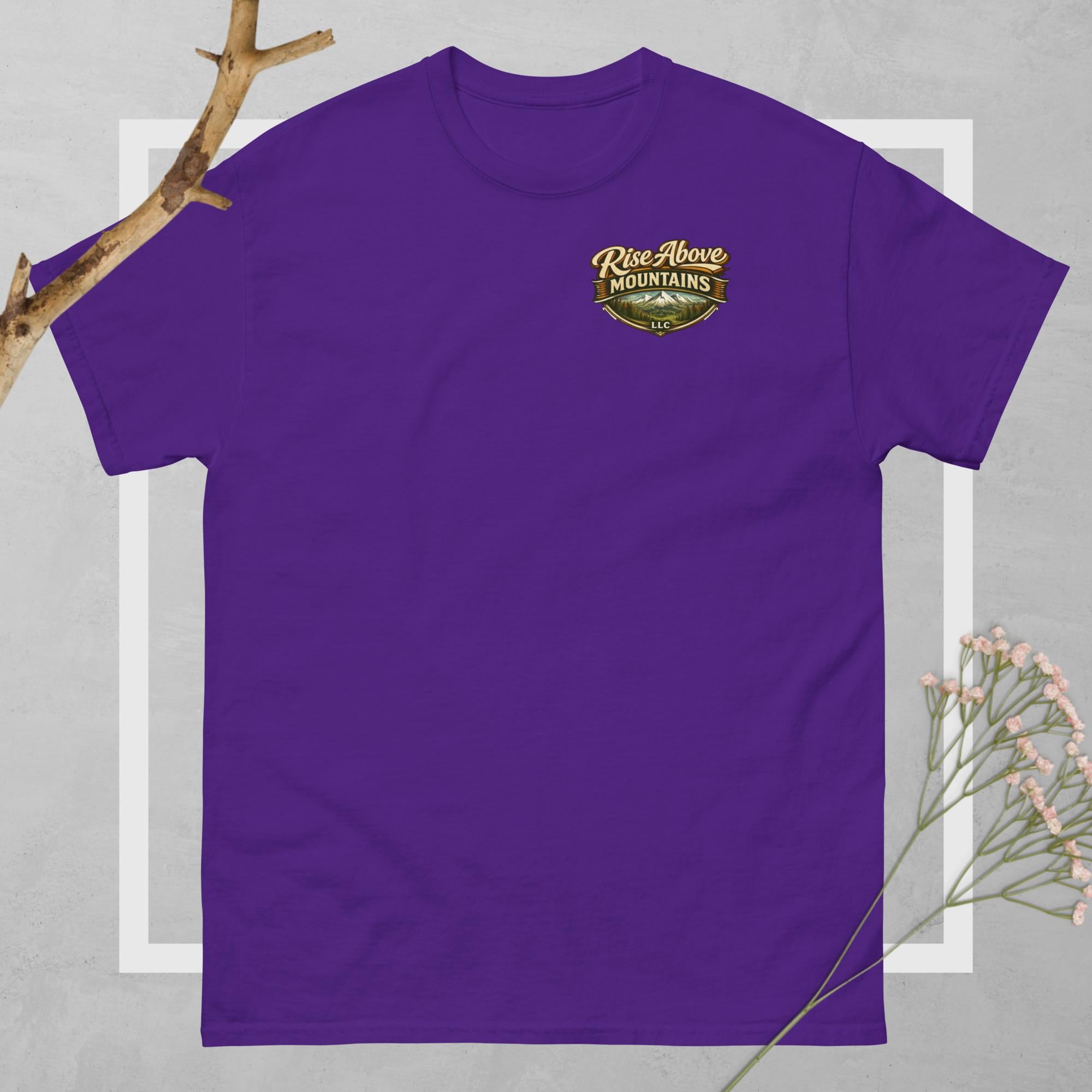 Unisex "Claim your victory" classic tee - Rise Above Mountains LLC