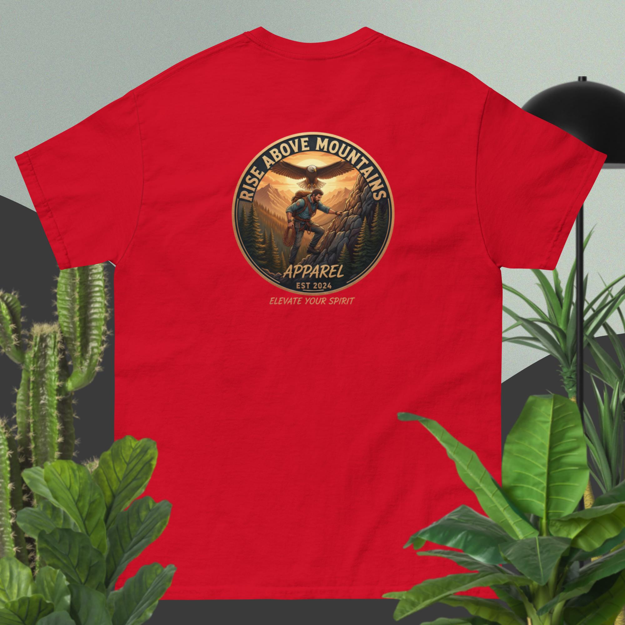 Unisex "Elevate Your Spirit" classic tee - Rise Above Mountains LLC