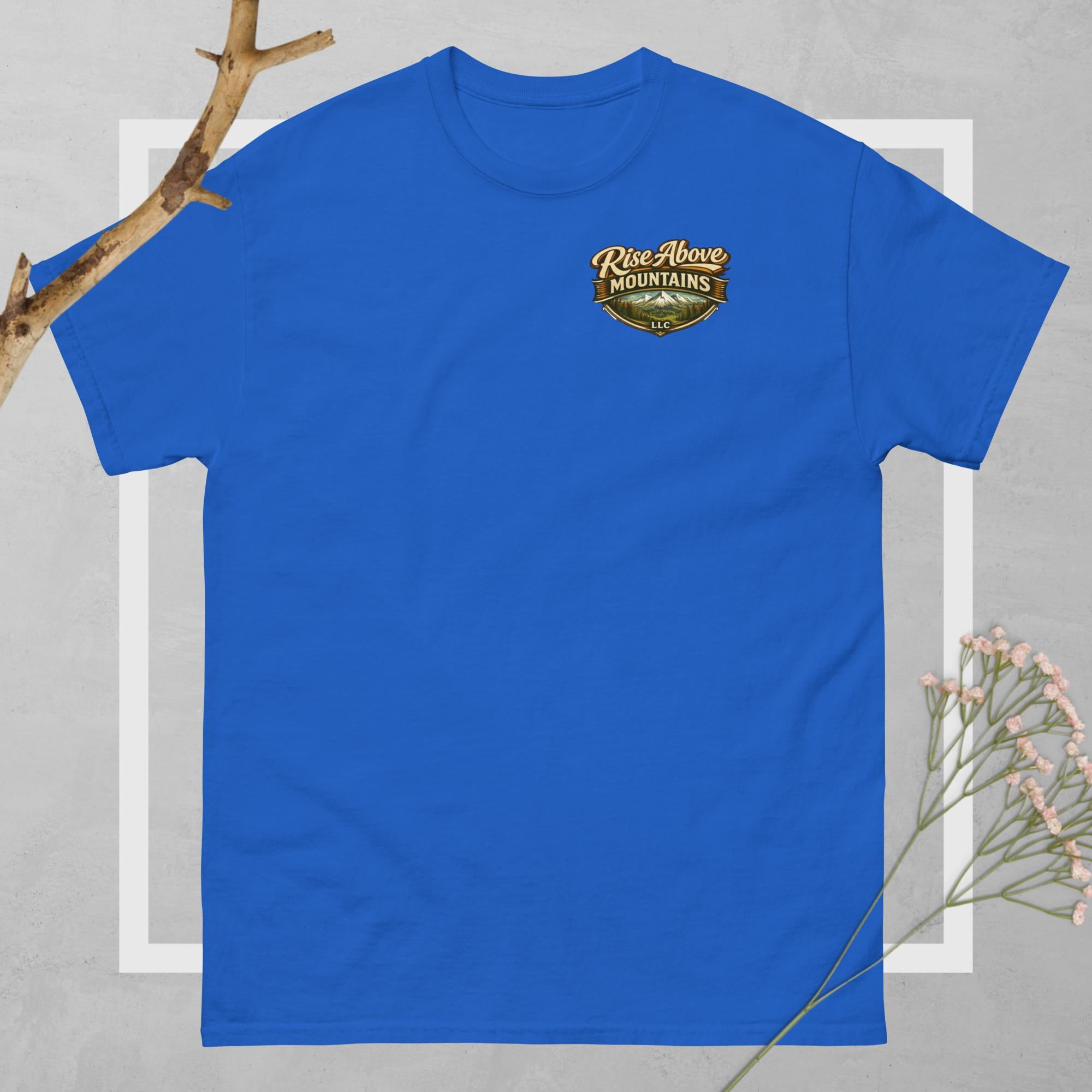 Unisex "Claim your victory" classic tee - Rise Above Mountains LLC