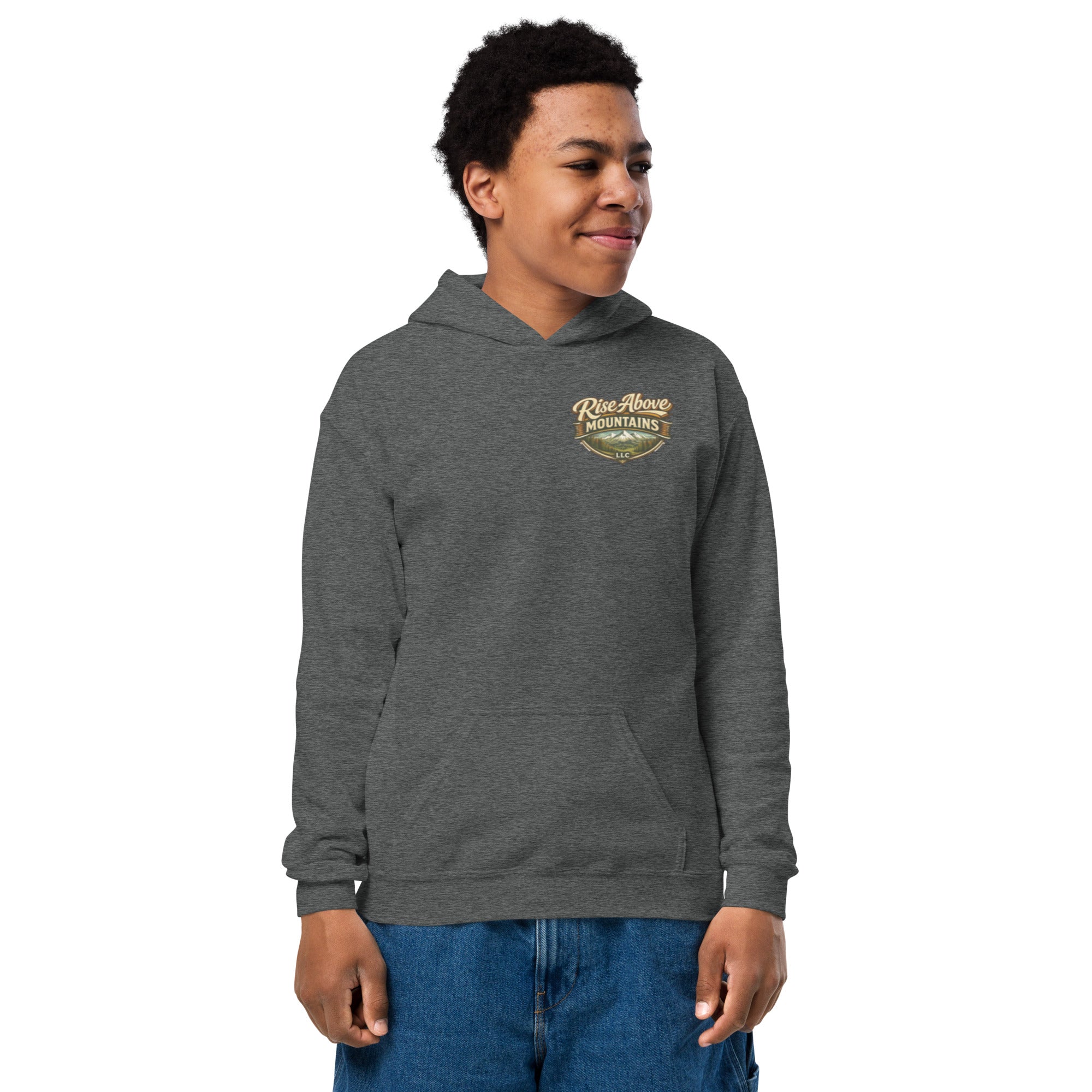 Youth "Claim your victory" hoodie - Rise Above Mountains LLC