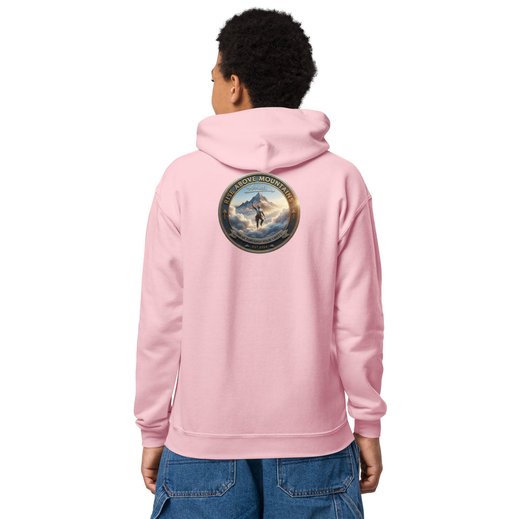 Youth "Break through your limits" hoodie - Rise Above Mountains LLC