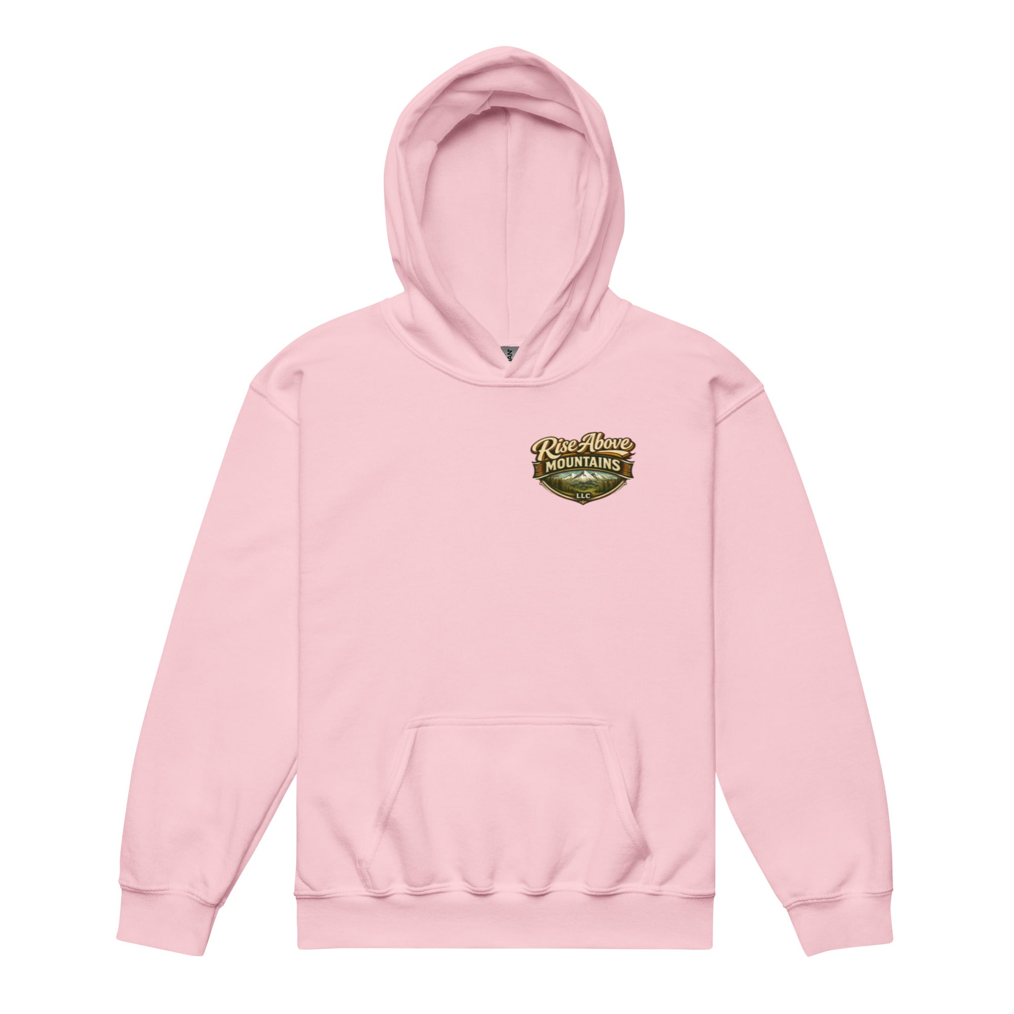 Youth "Elevate your spirit" hoodie - Rise Above Mountains LLC