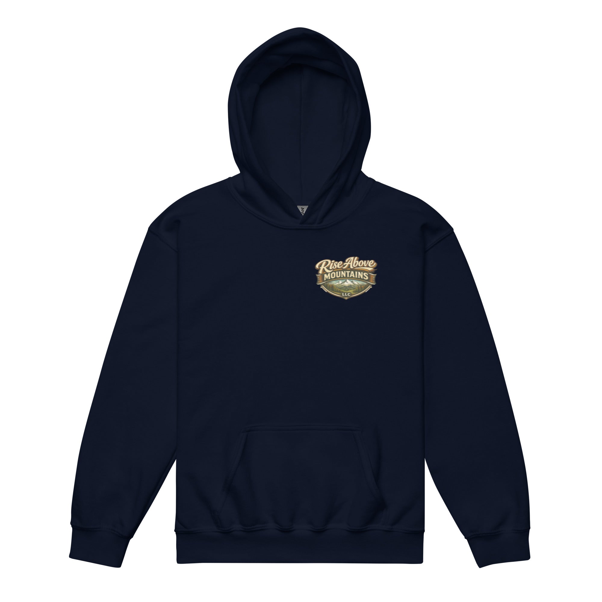 Youth "Elevate your spirit" hoodie - Rise Above Mountains LLC
