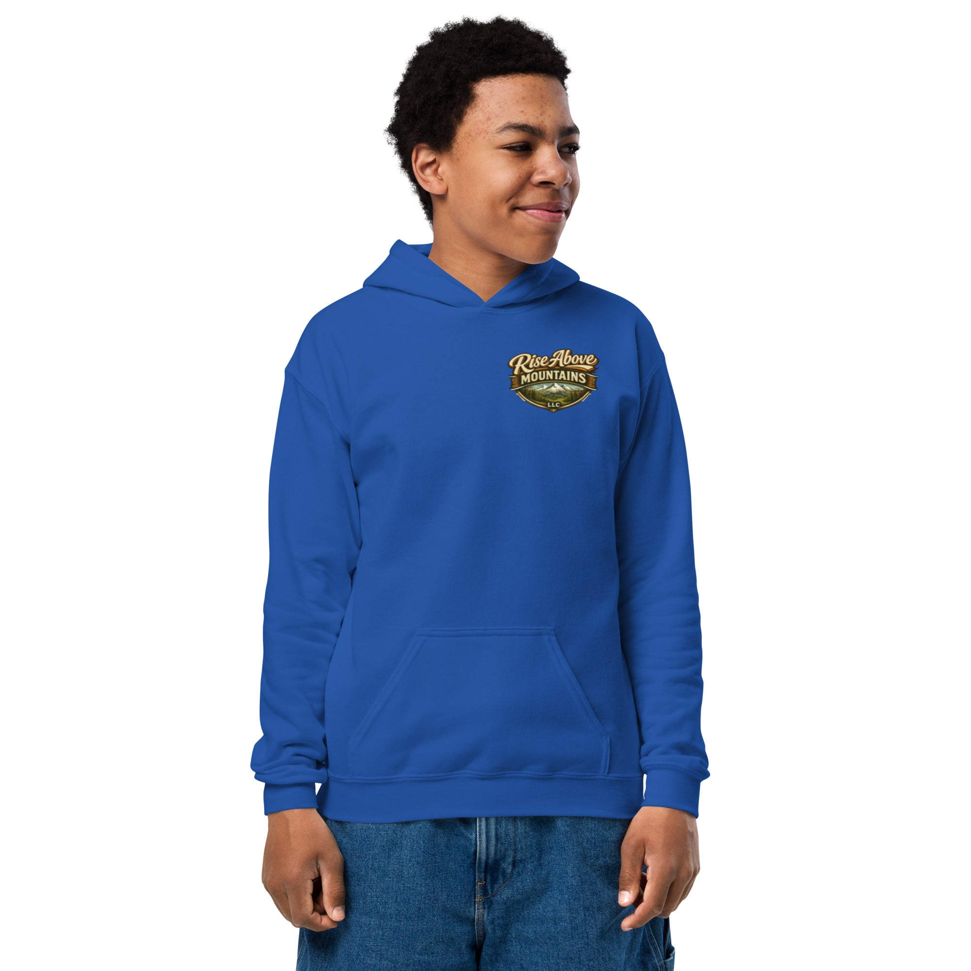Youth "Claim your victory" hoodie - Rise Above Mountains LLC