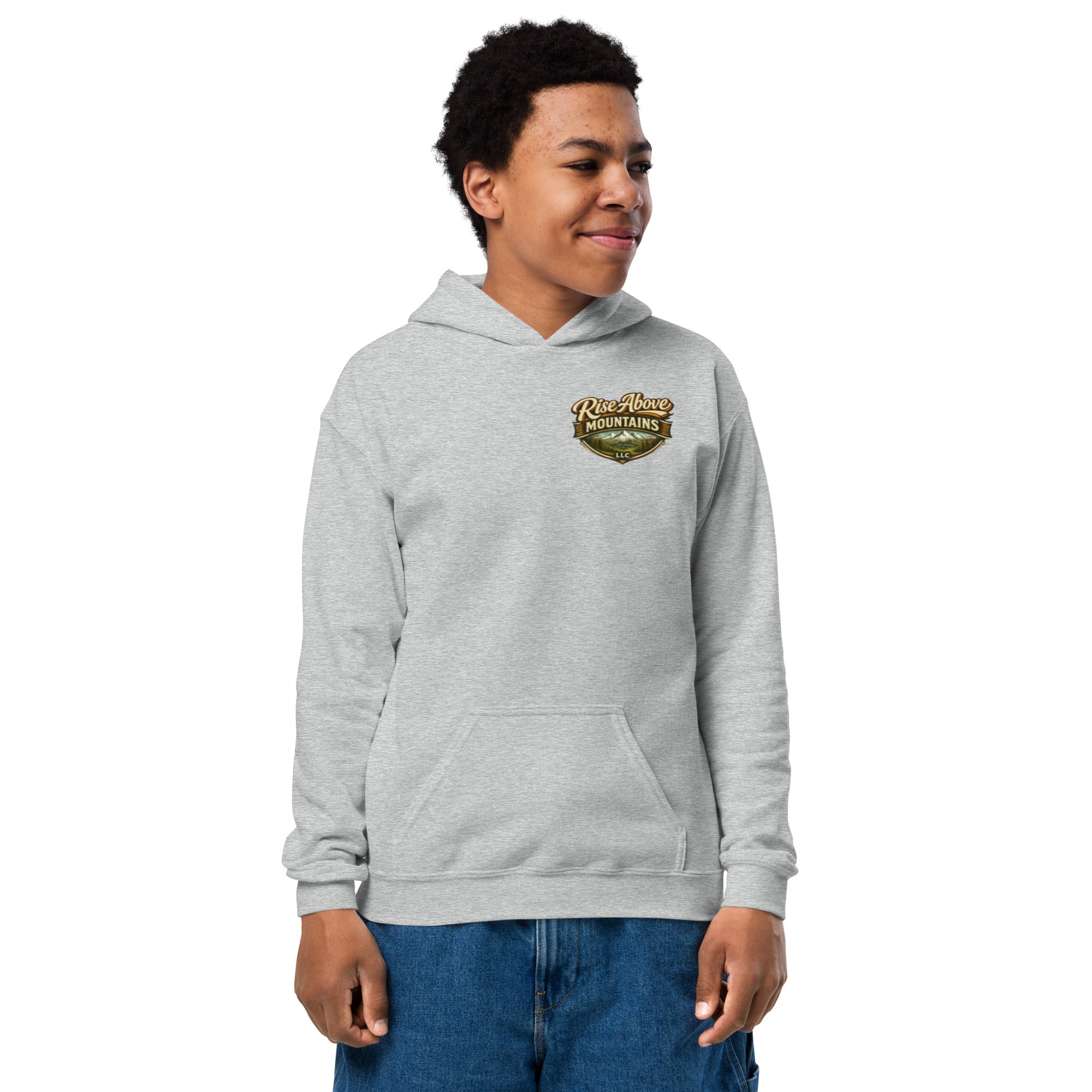 Youth "Claim your victory" hoodie - Rise Above Mountains LLC