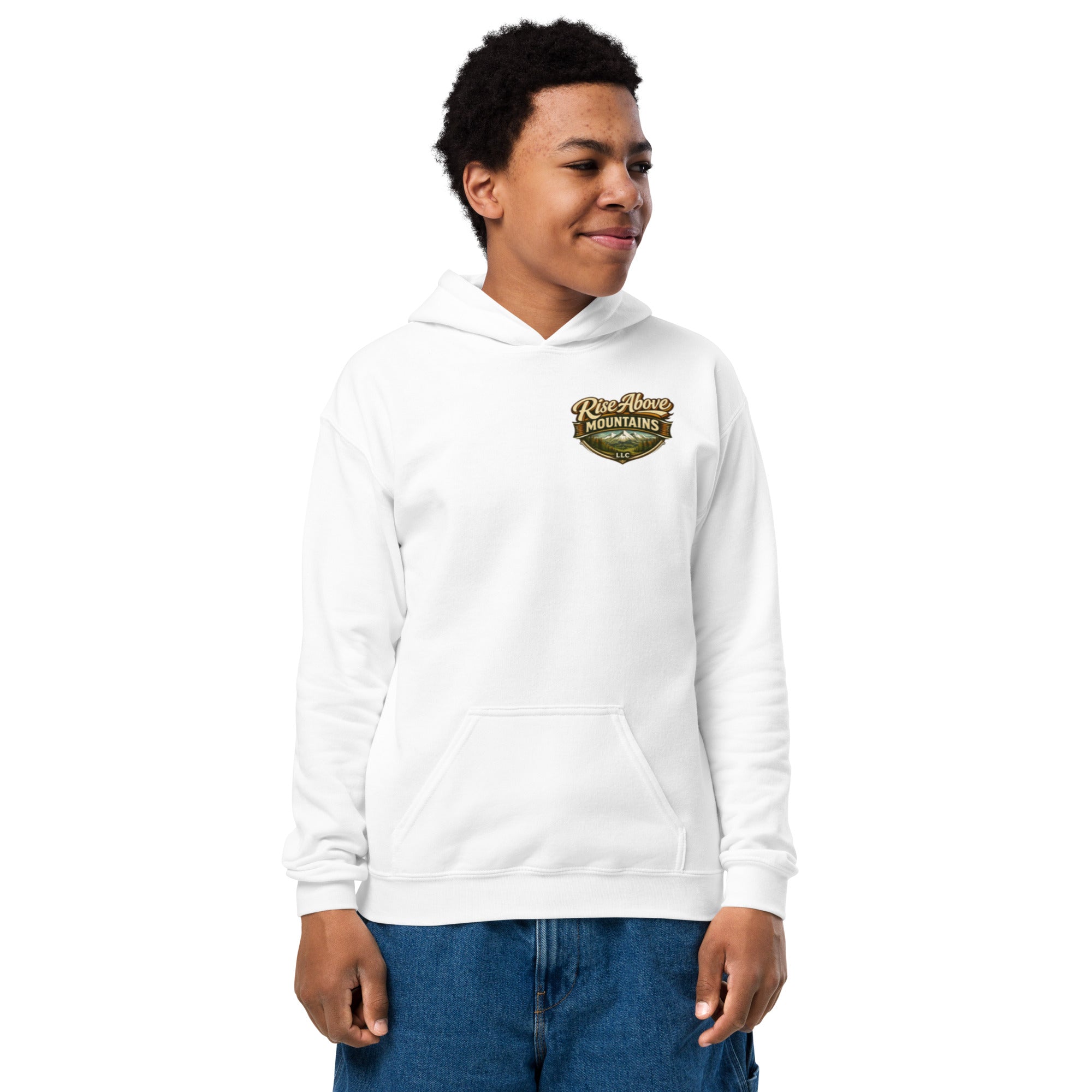 Youth "Claim your victory" hoodie - Rise Above Mountains LLC